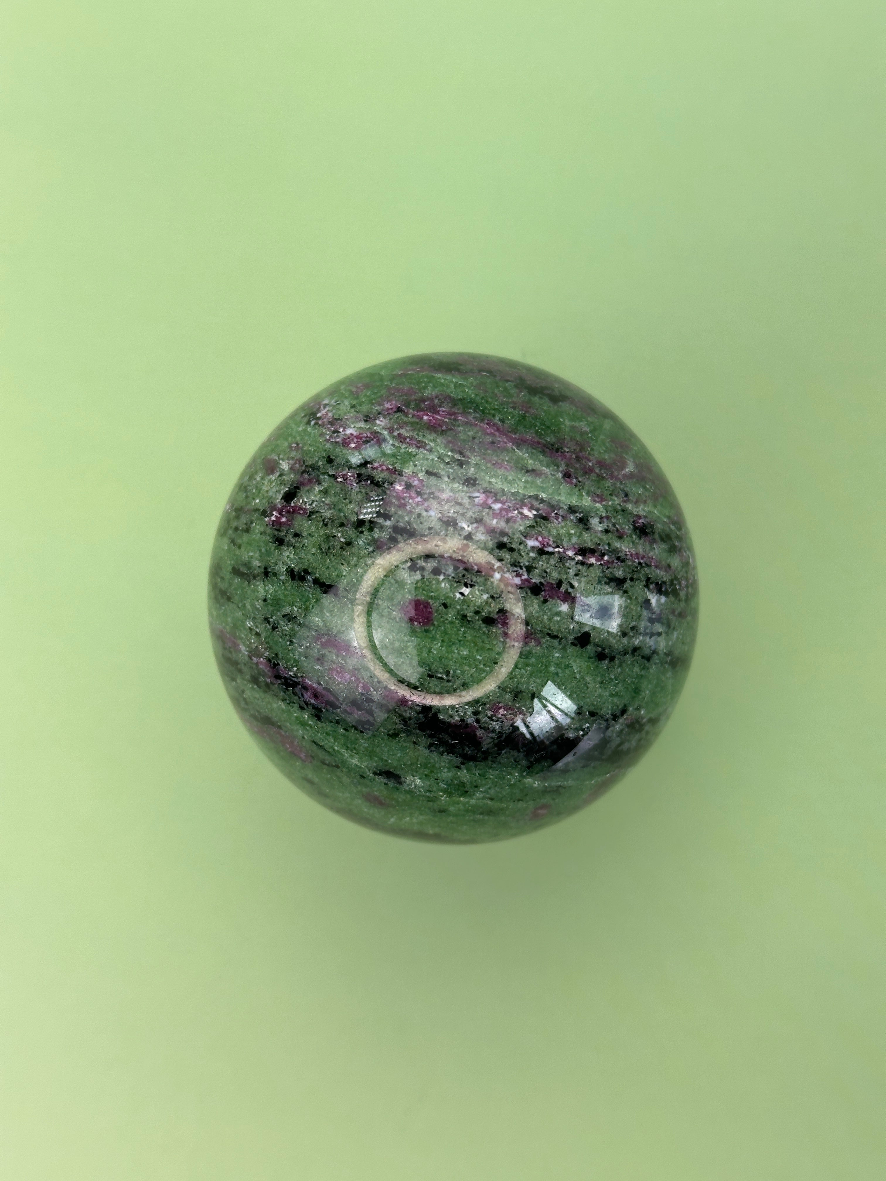 Ruby zoisite - XL Sphere