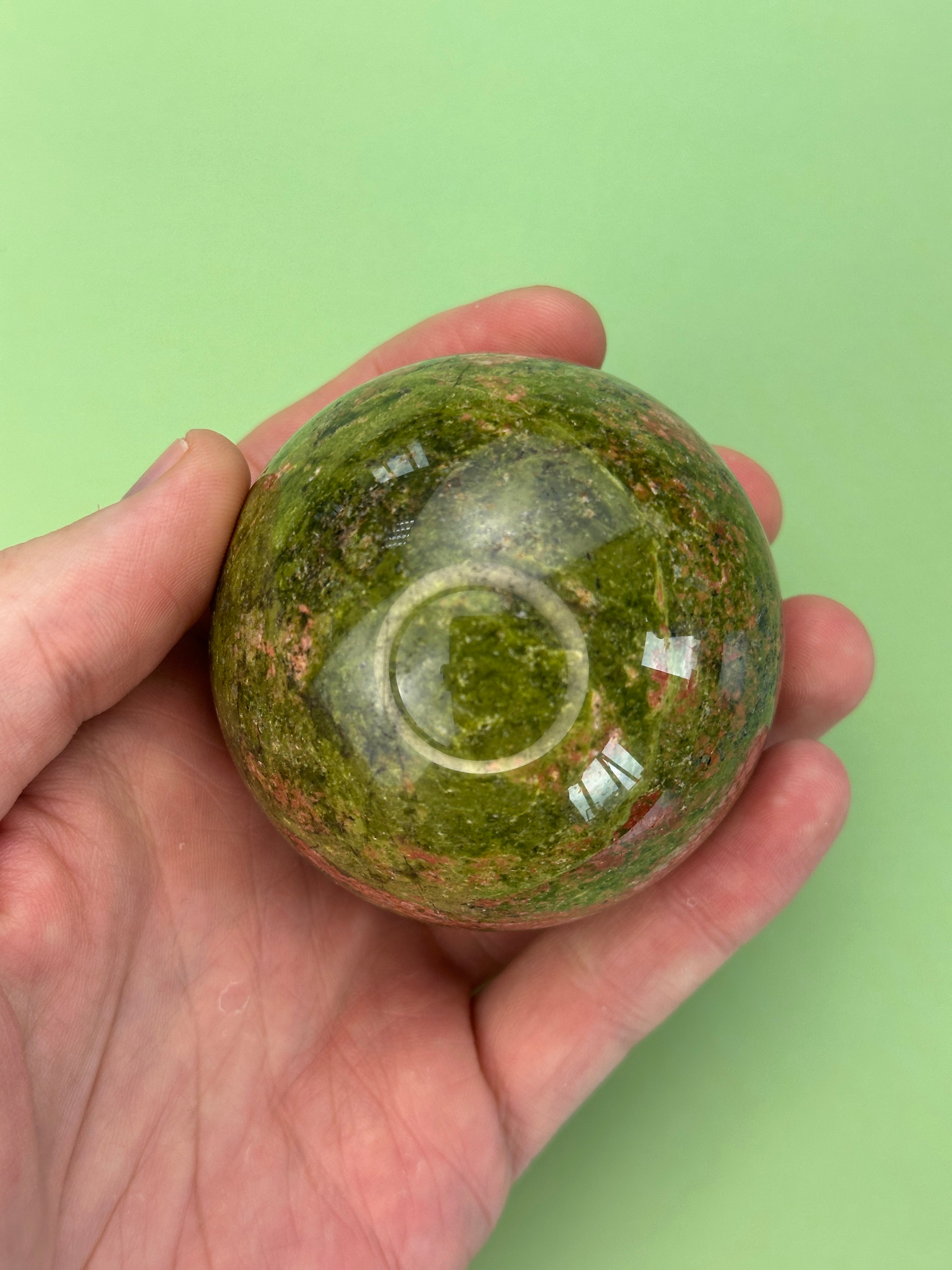 Unakite - XL Sphere