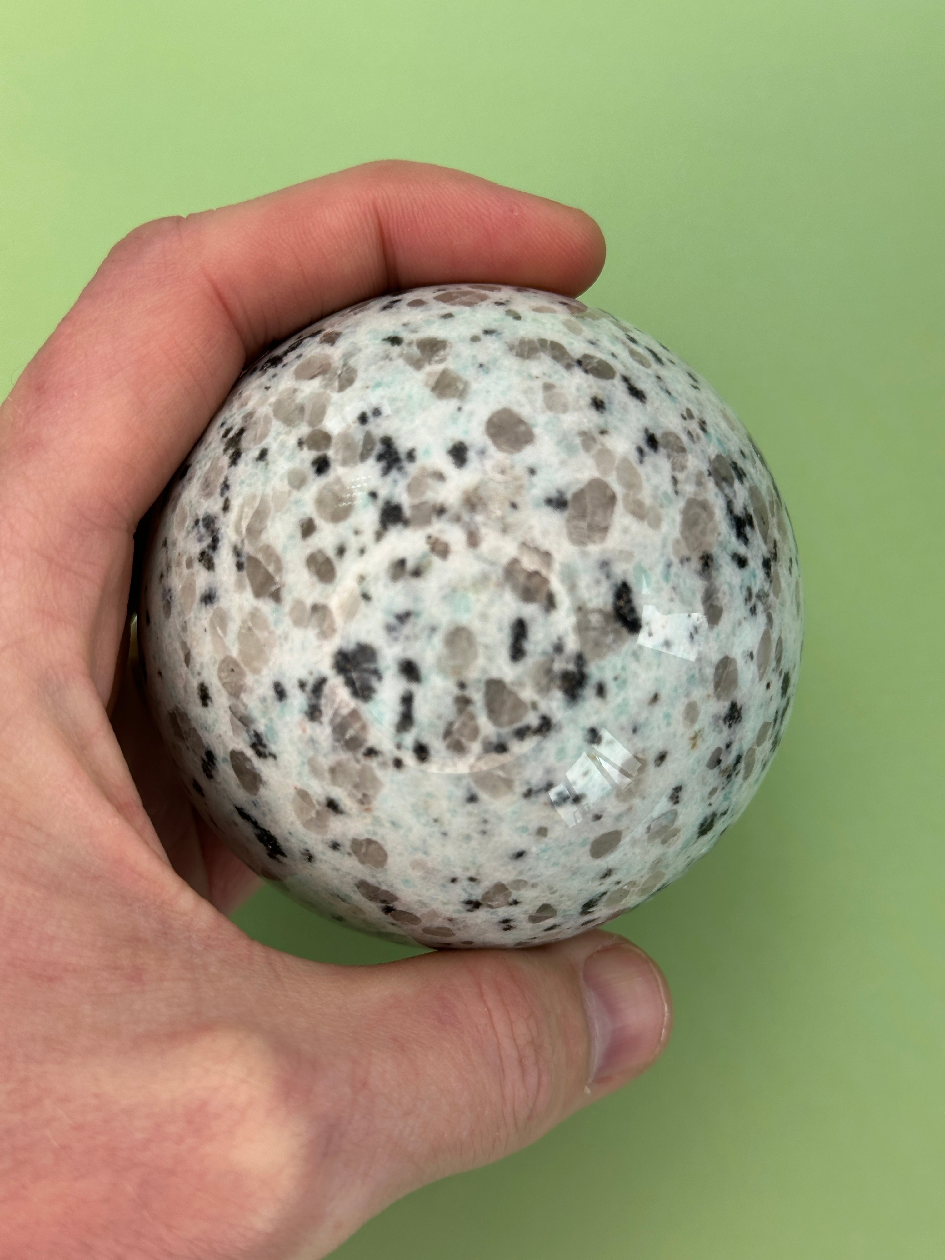 Kiwi jasper - XL Sphere