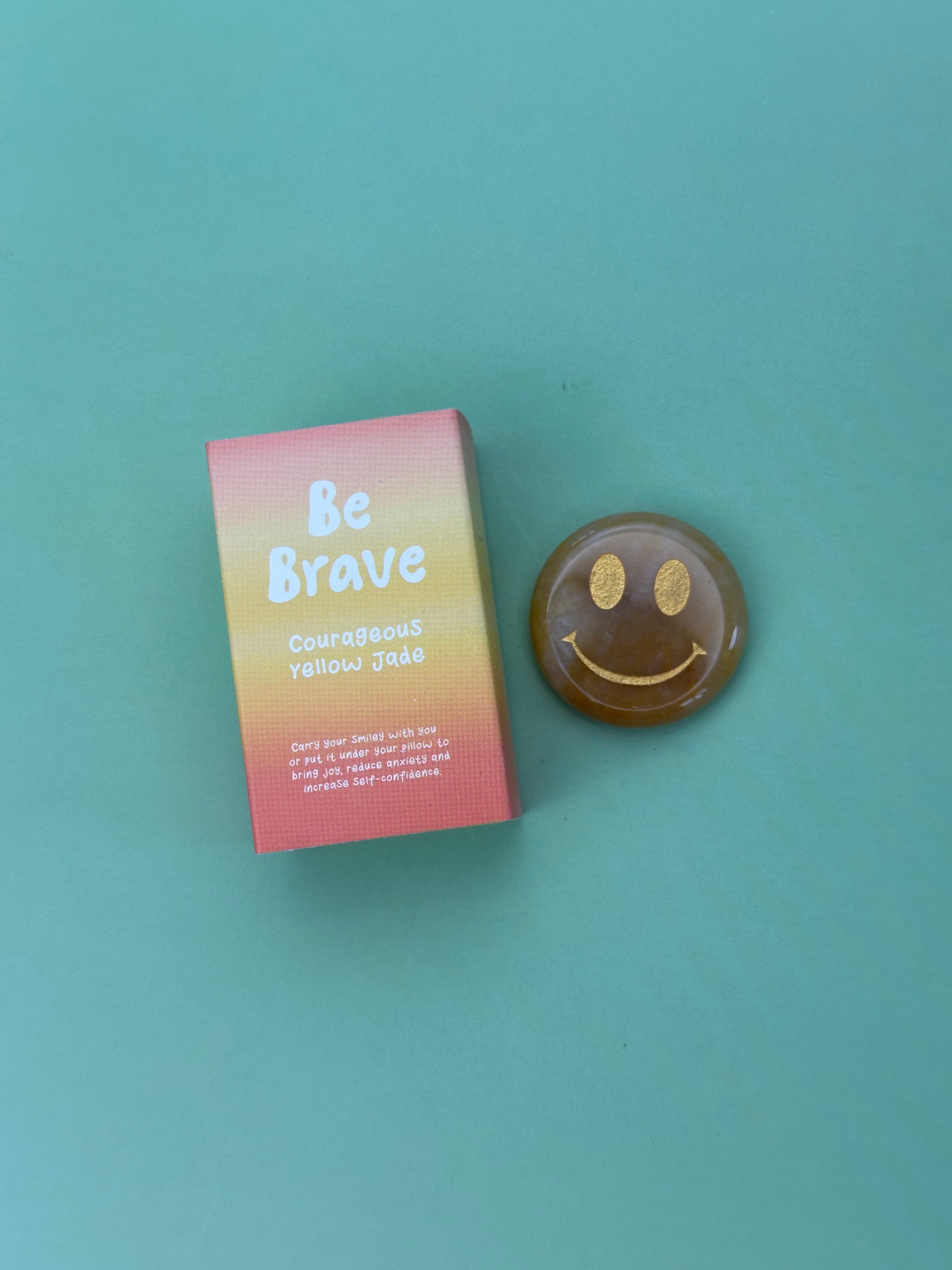 Yellow jade - Be Brave, Happy face