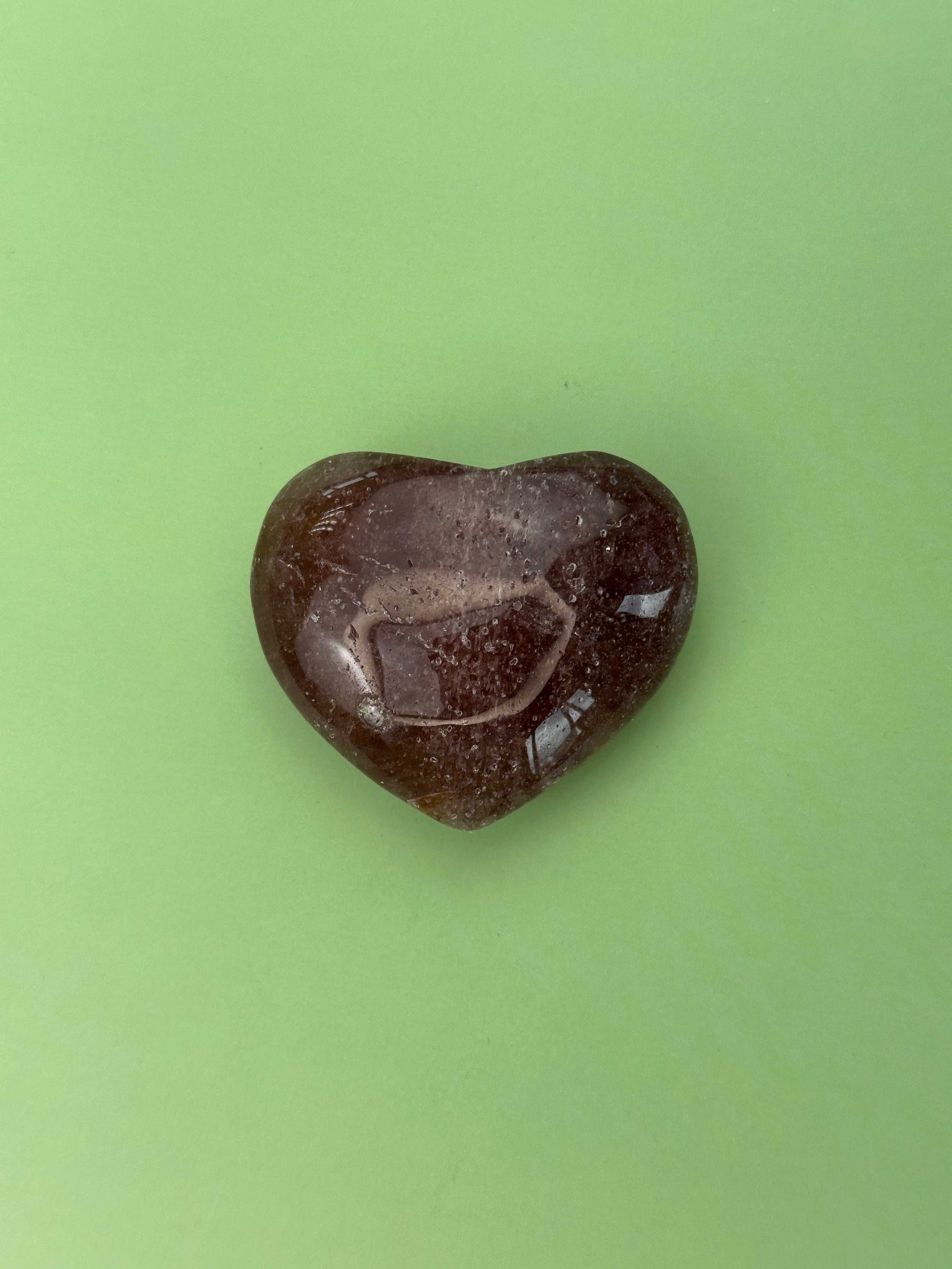 Strawberry Quartz - XL heart