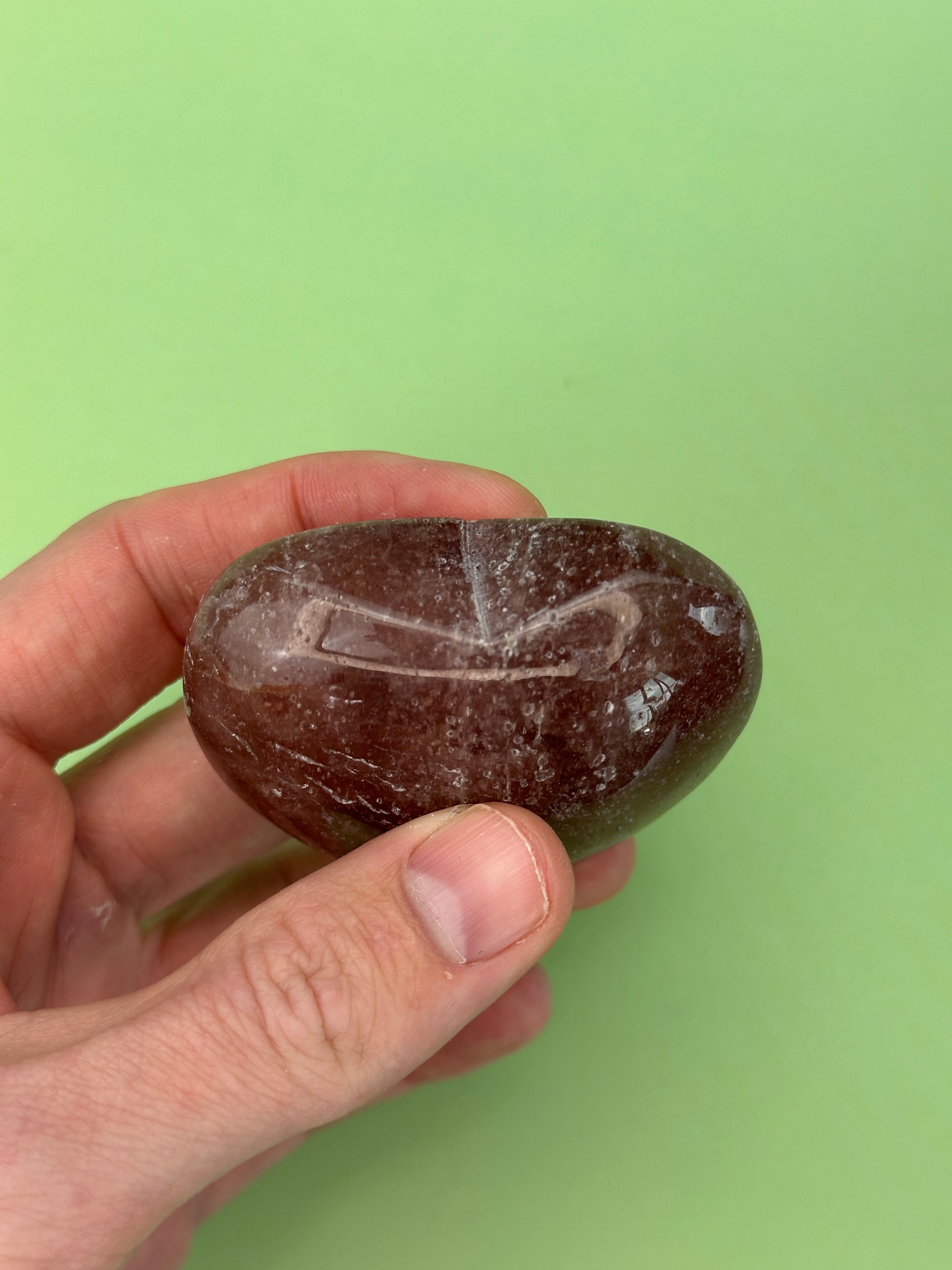 Strawberry Quartz - XL heart