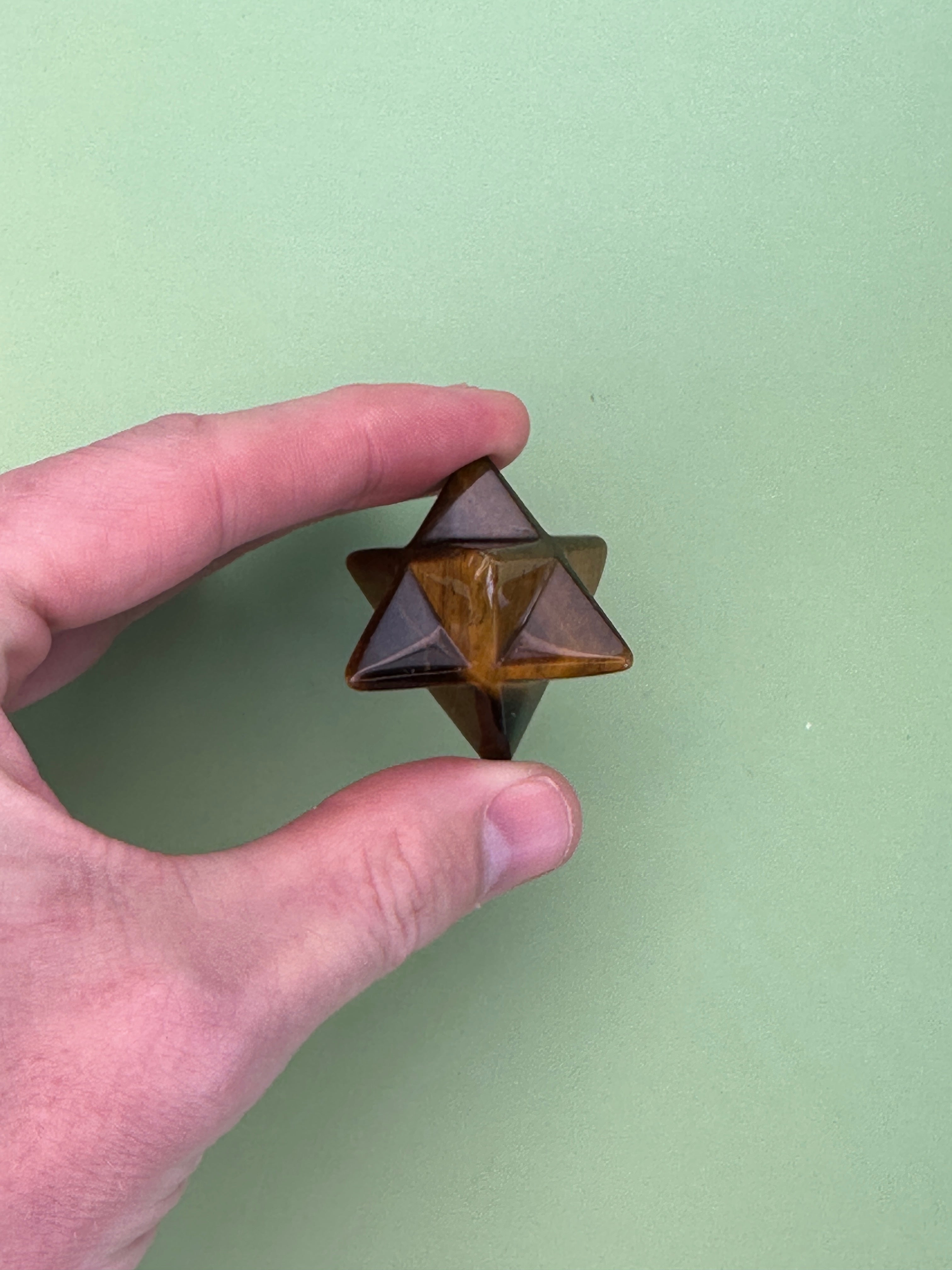 Tigers eye - Merkaba