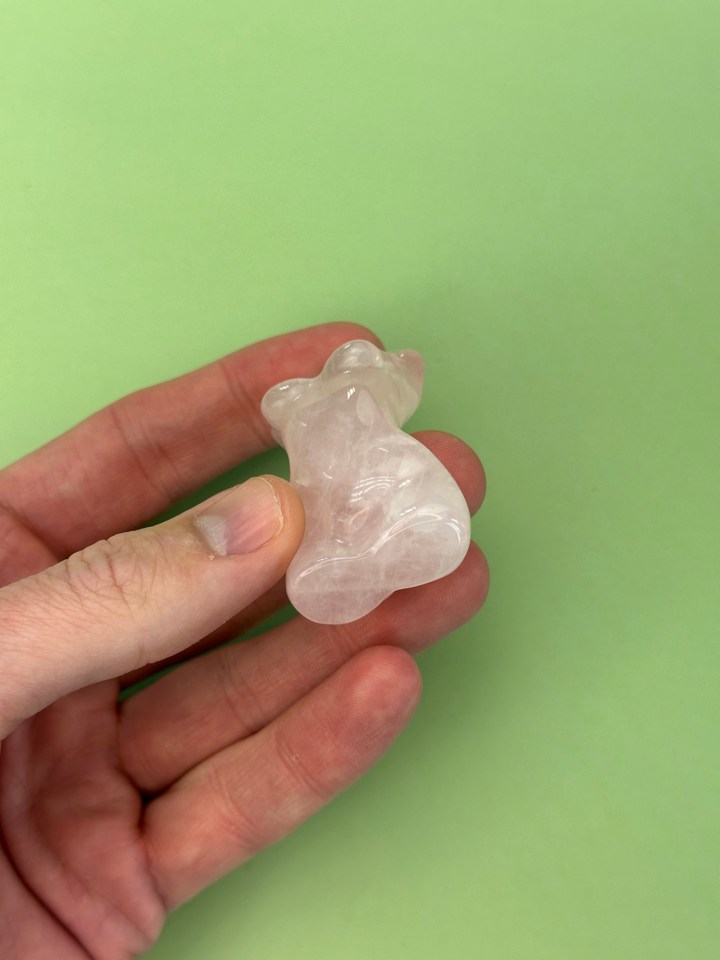 Rose quartz - Female torso