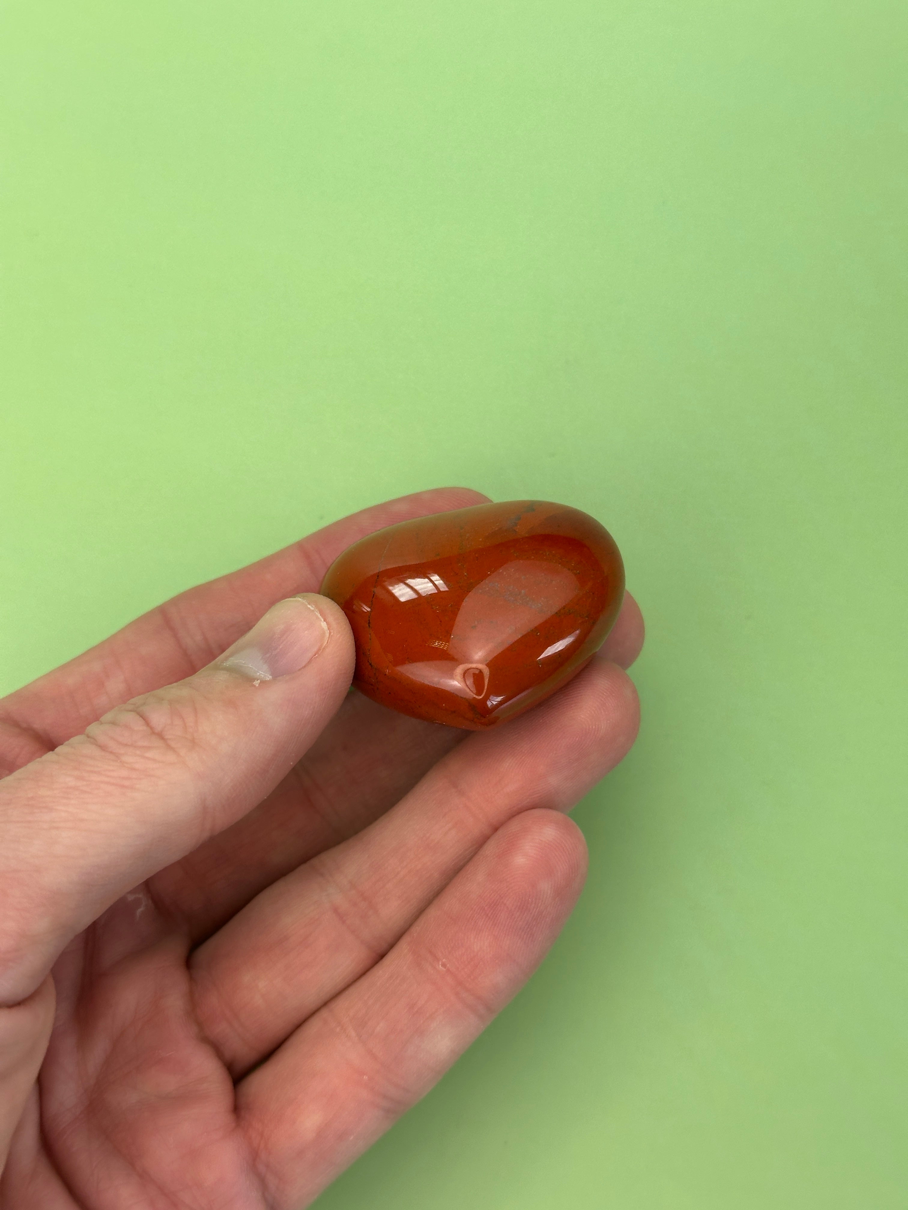 Red jasper - Medium heart