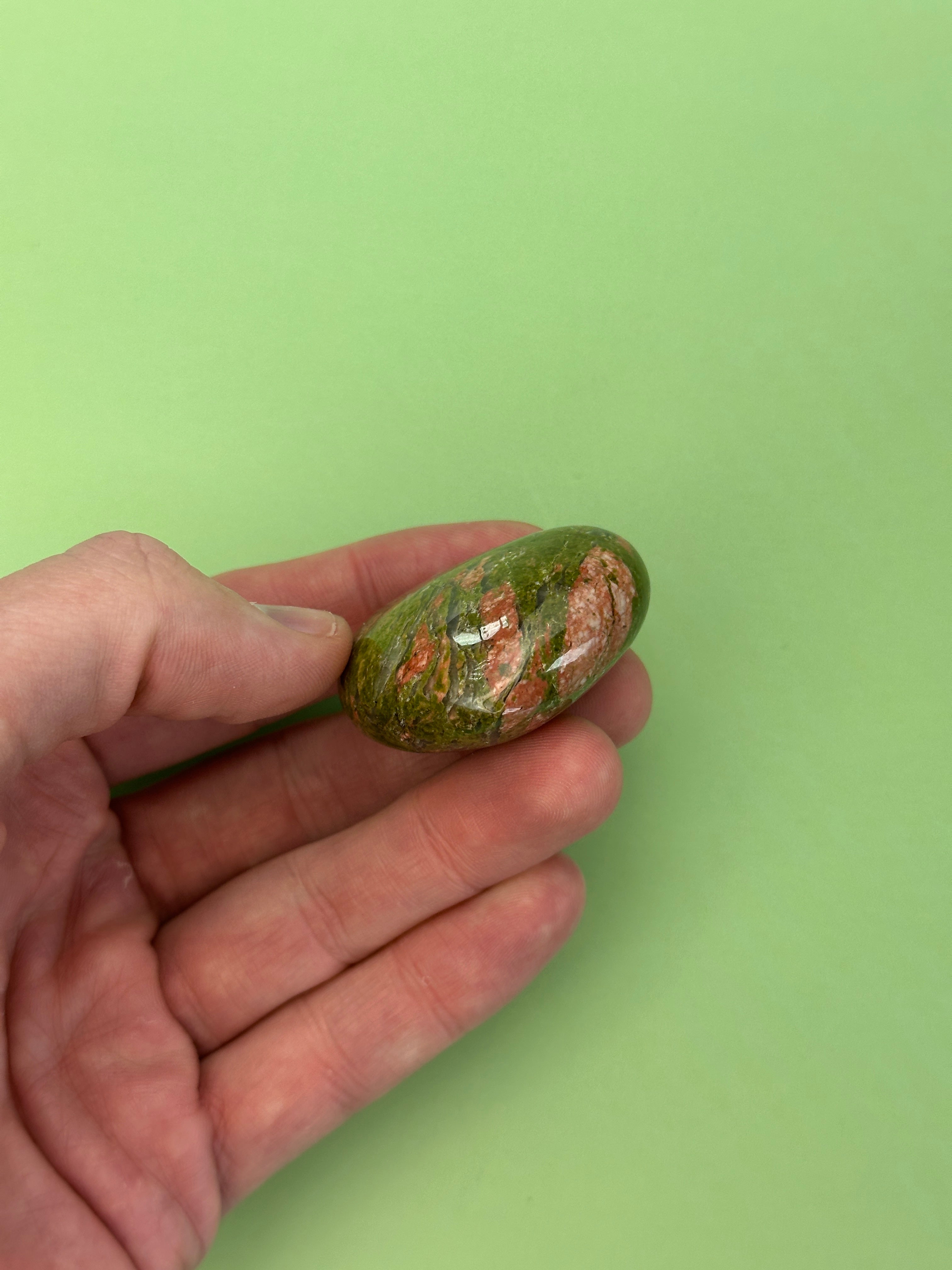 Unakite - Medium heart