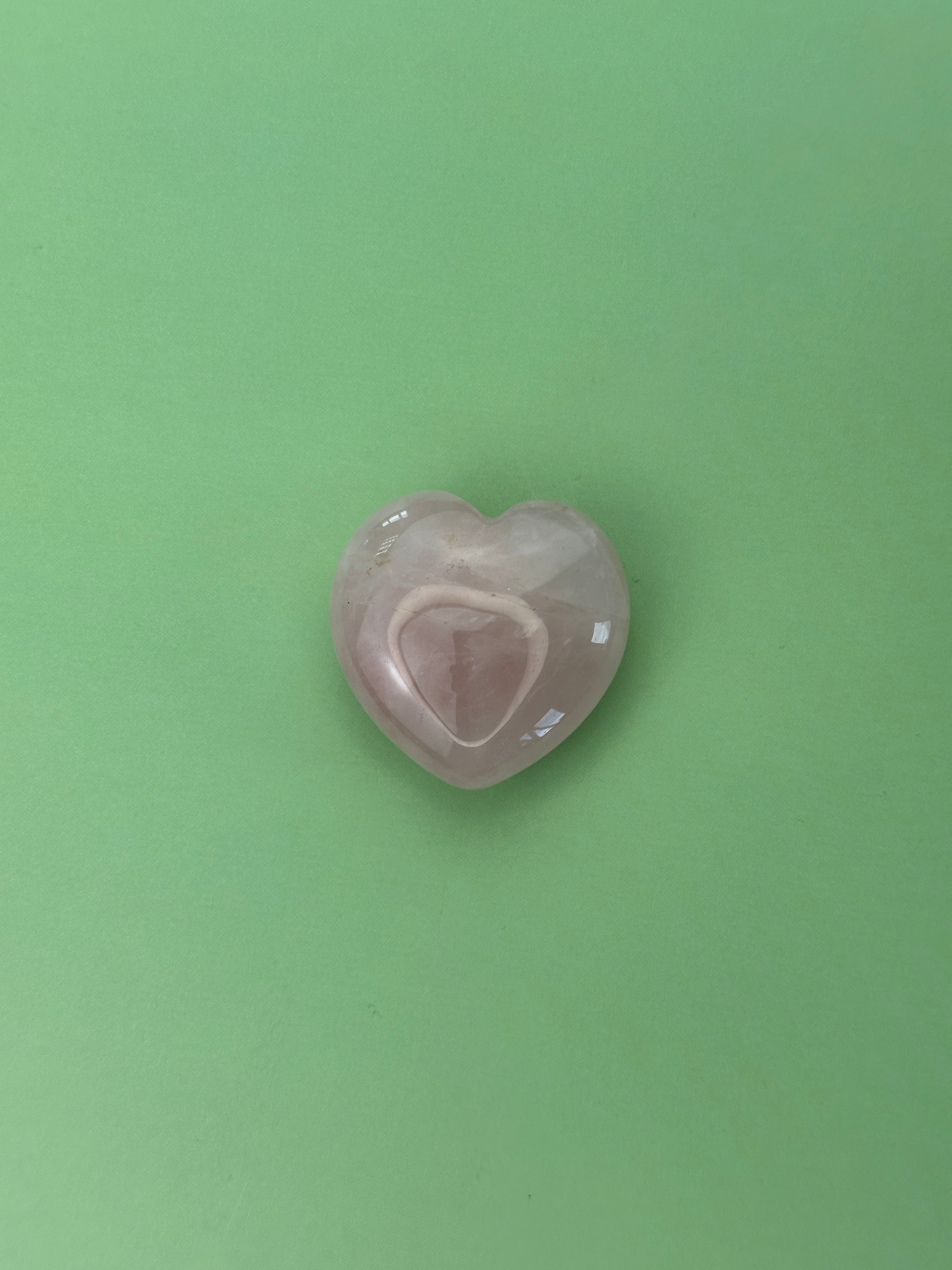 Rose quartz - Heart