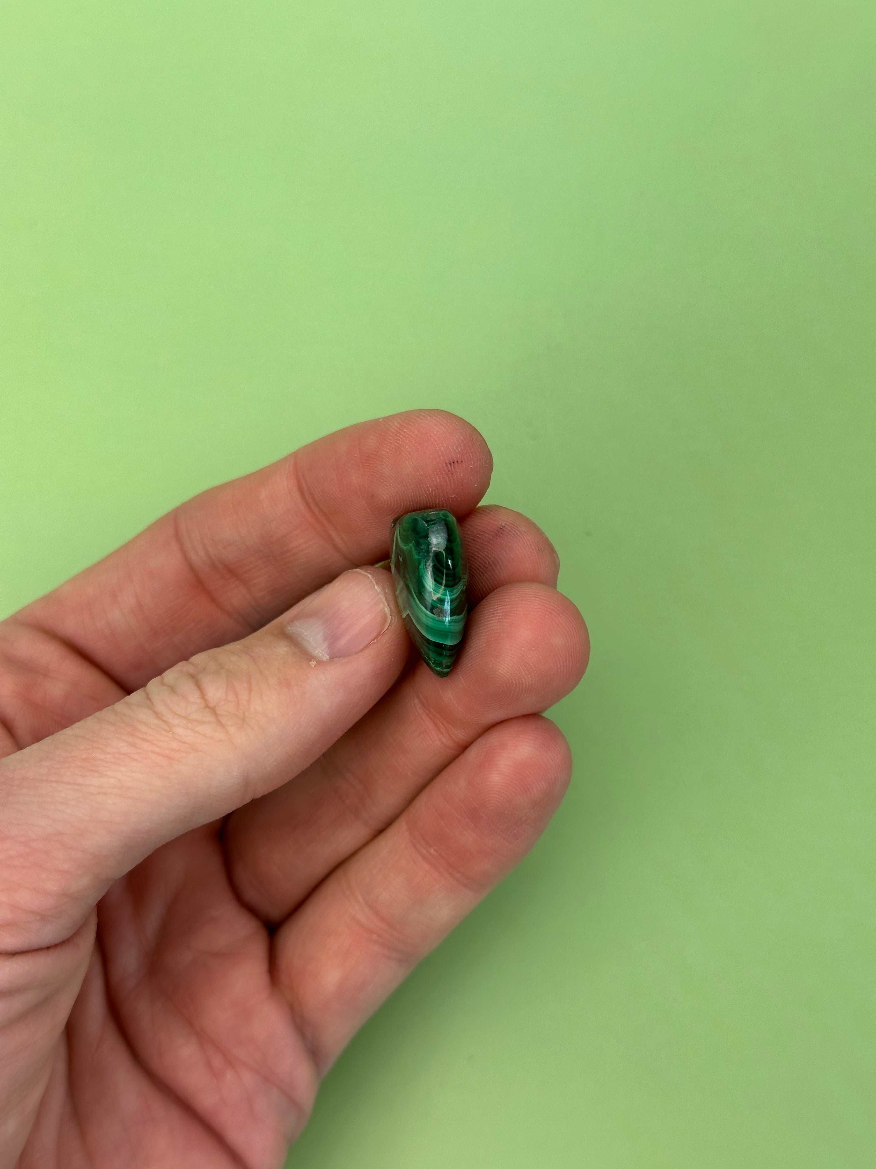 Malachite - Mini heart