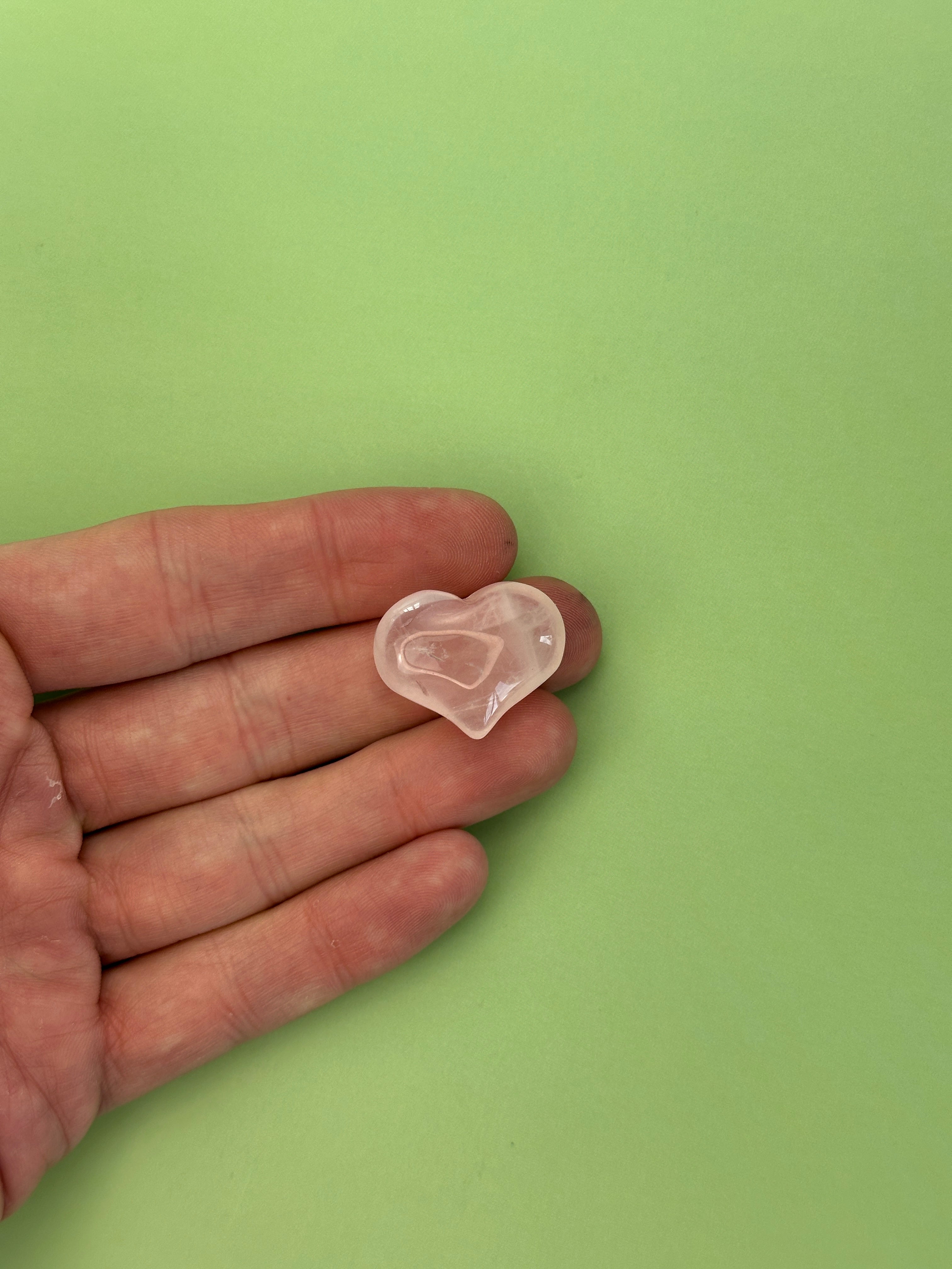 Rose quartz - Heart
