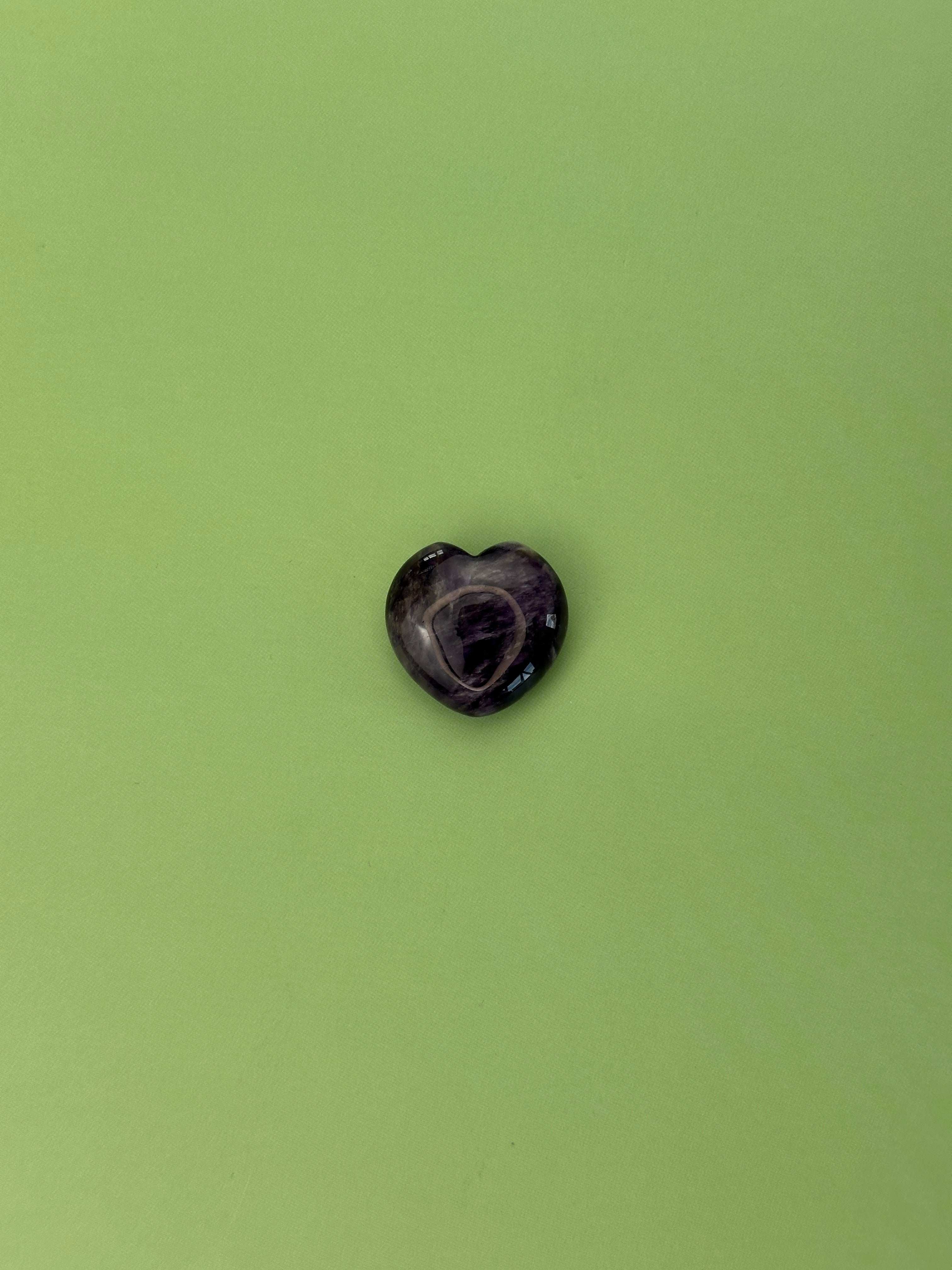 Amethyst - Mini heart