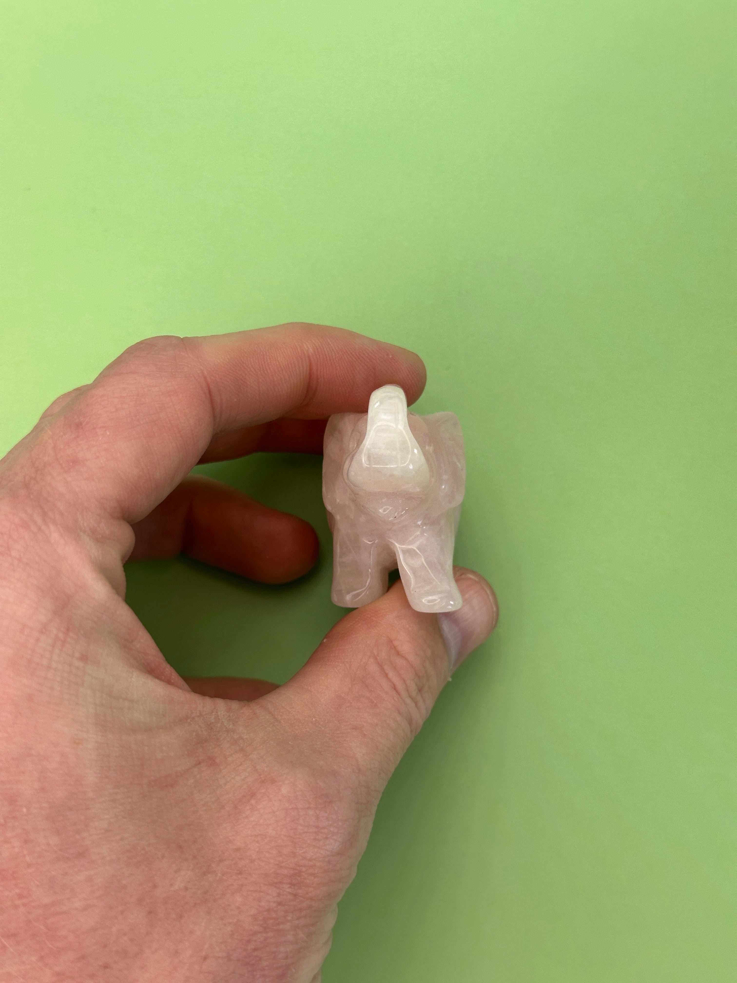 Rose quartz - Elephant