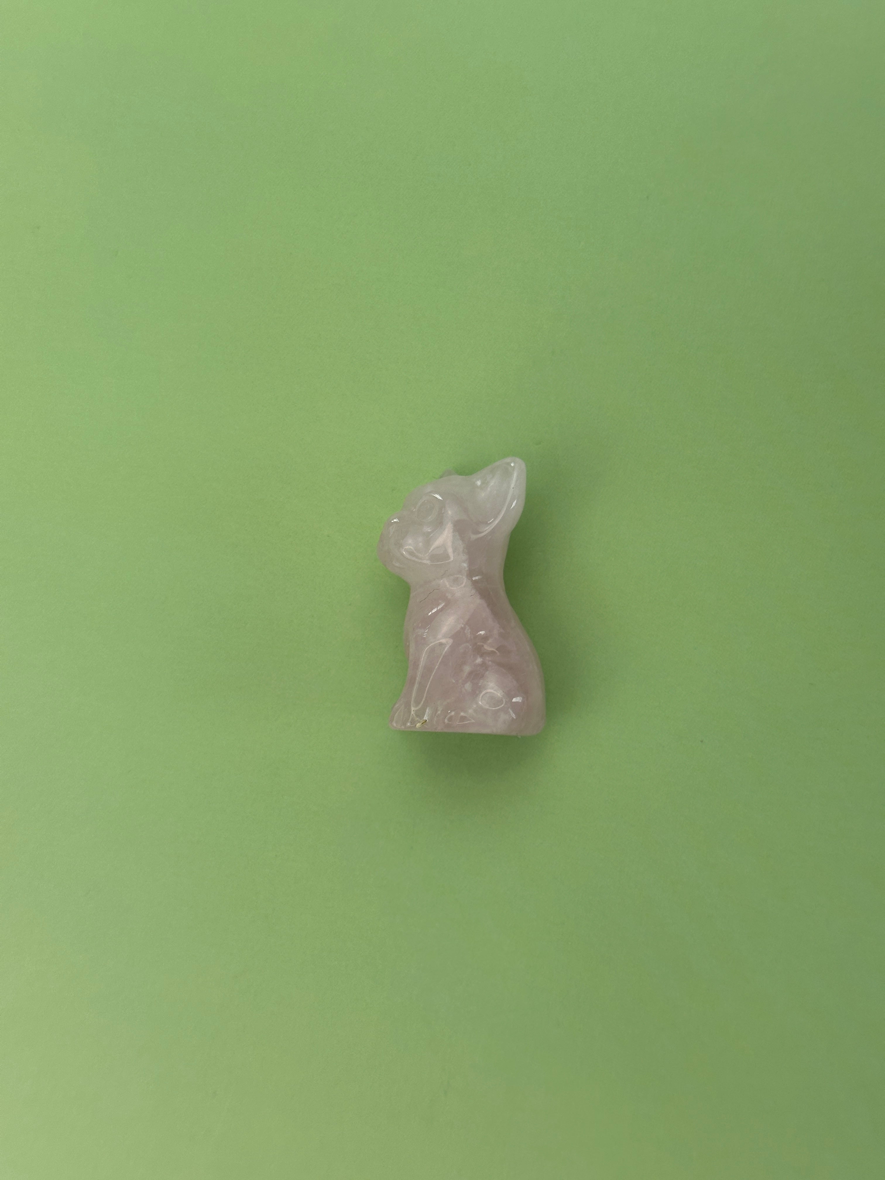 Rose quartz - Dog