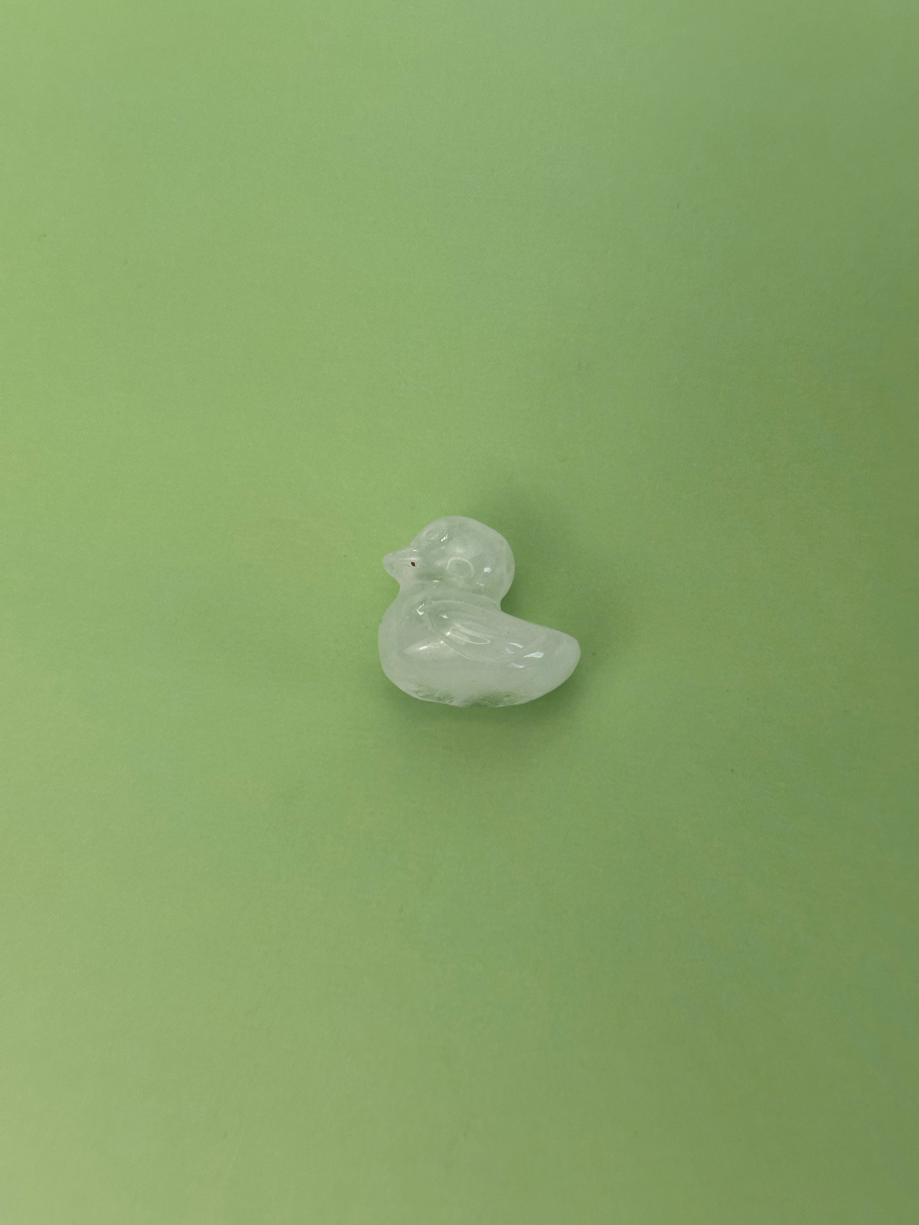 Clear quartz - Duck