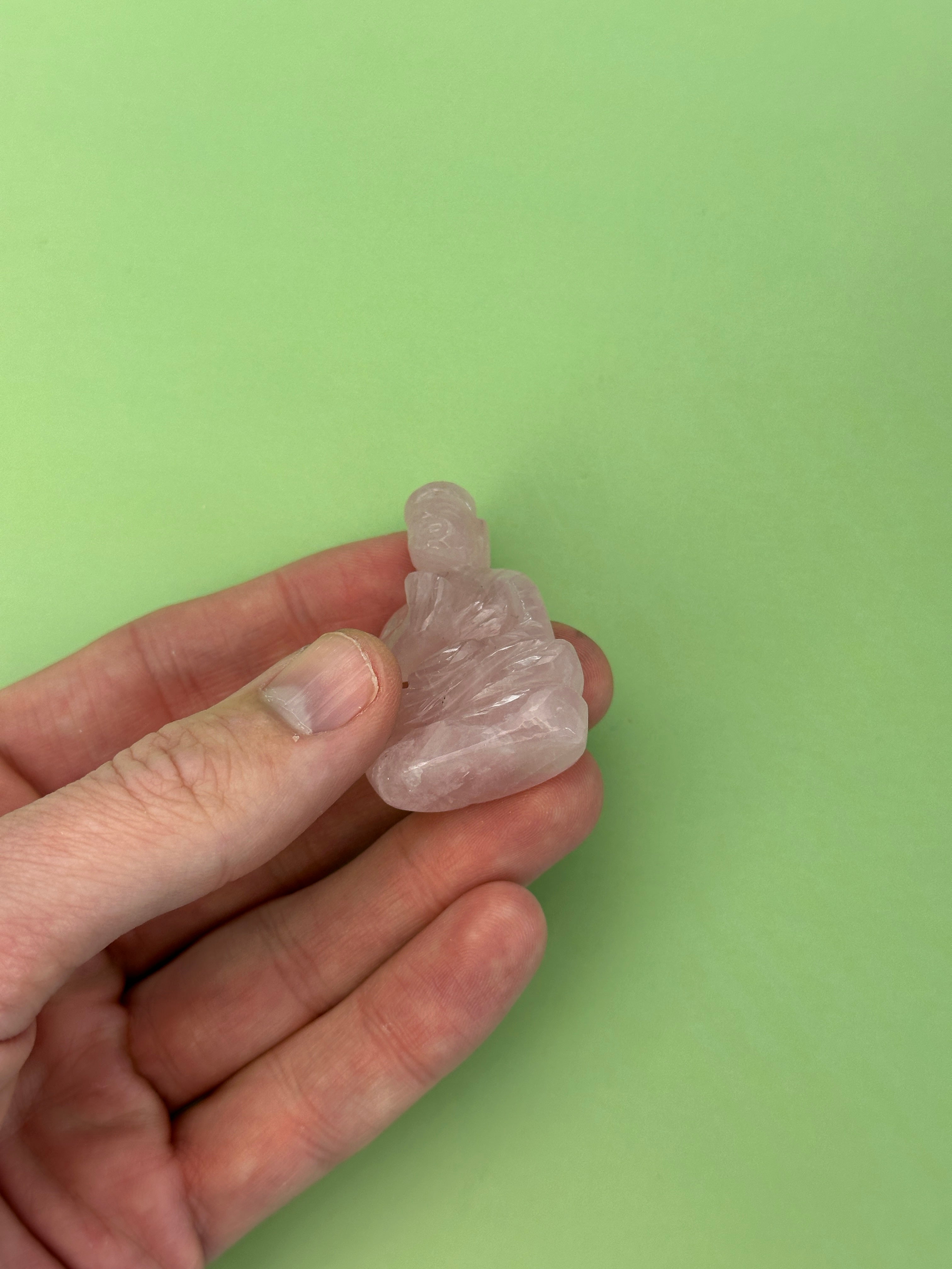 Rose quartz - Quan Yin