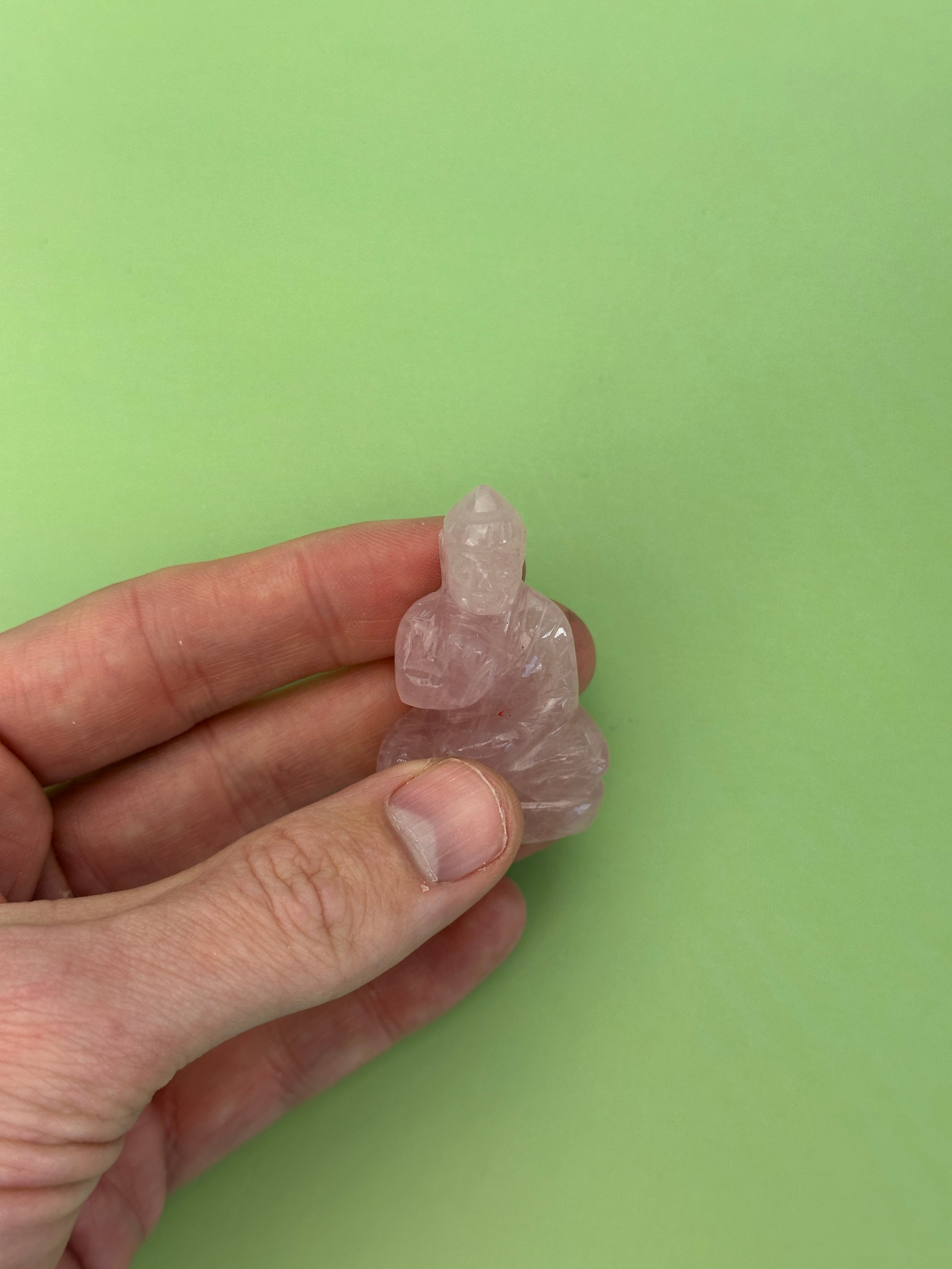 Rose quartz - Quan Yin