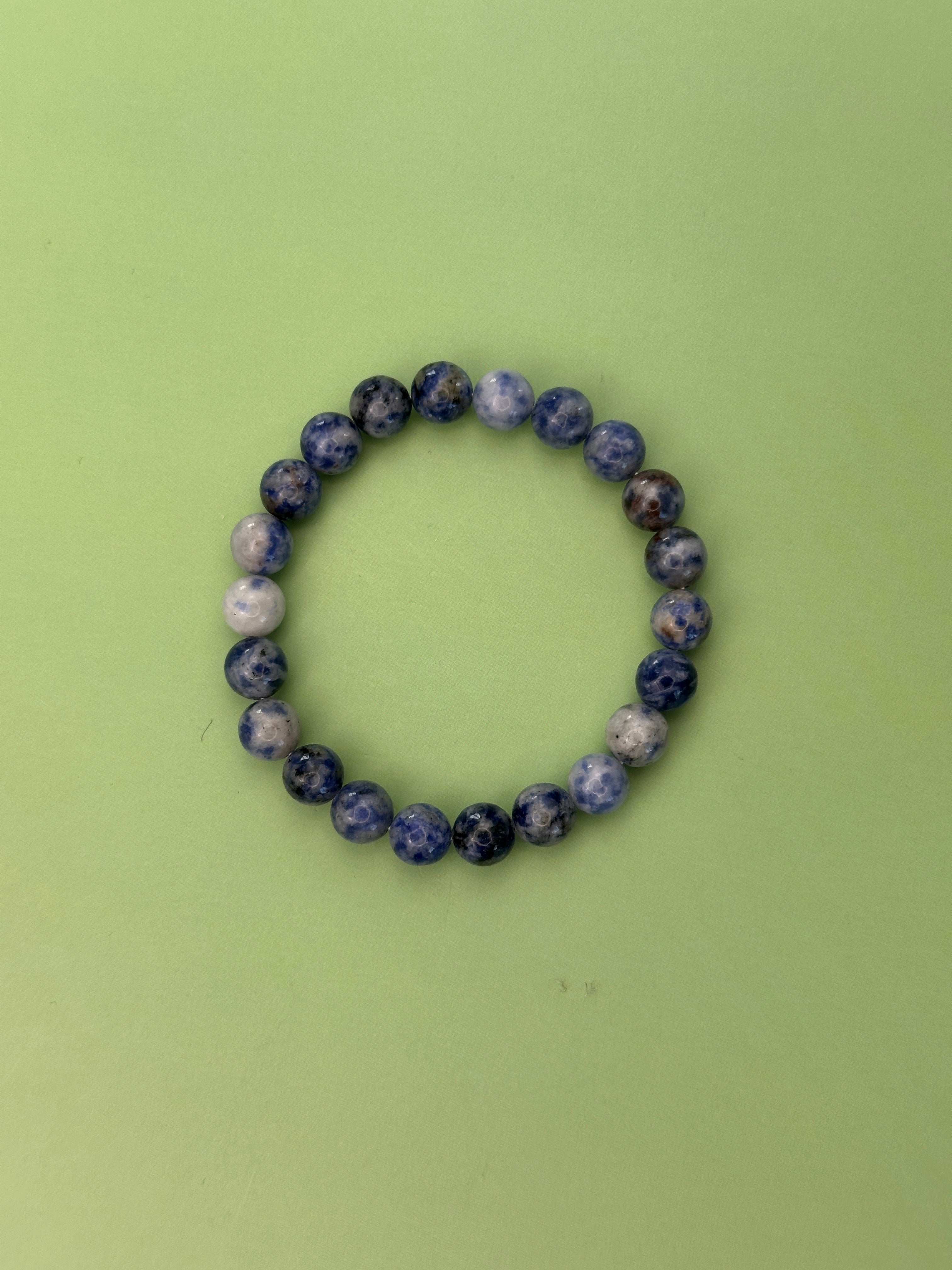 Sodalite - Truth and clear thinking - Power bead bracelet