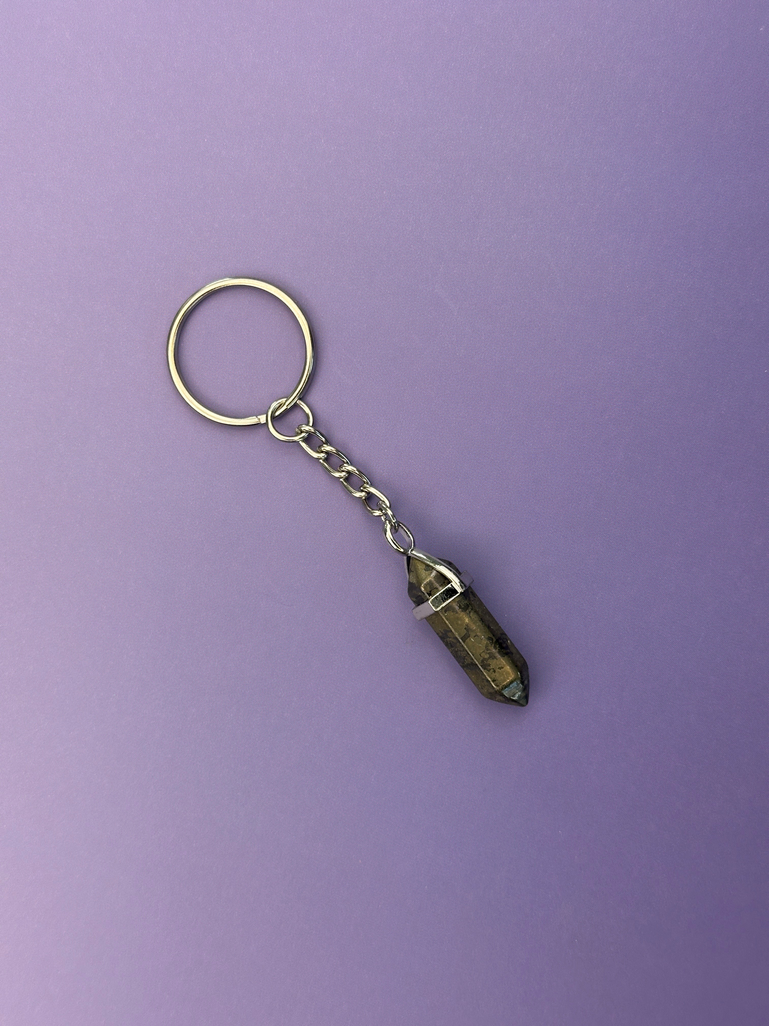 Pyrite - Pendant keyring