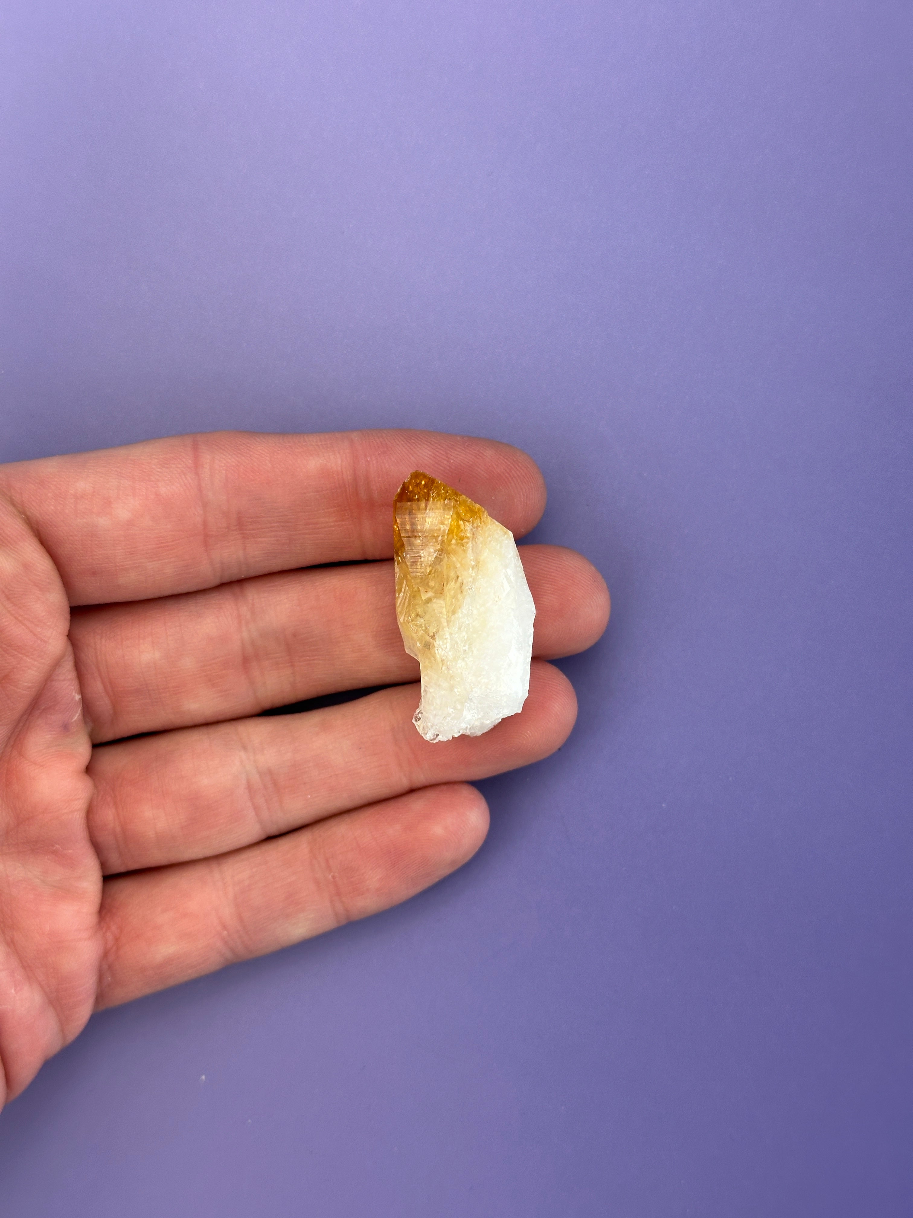 Citrine - Mini rough point