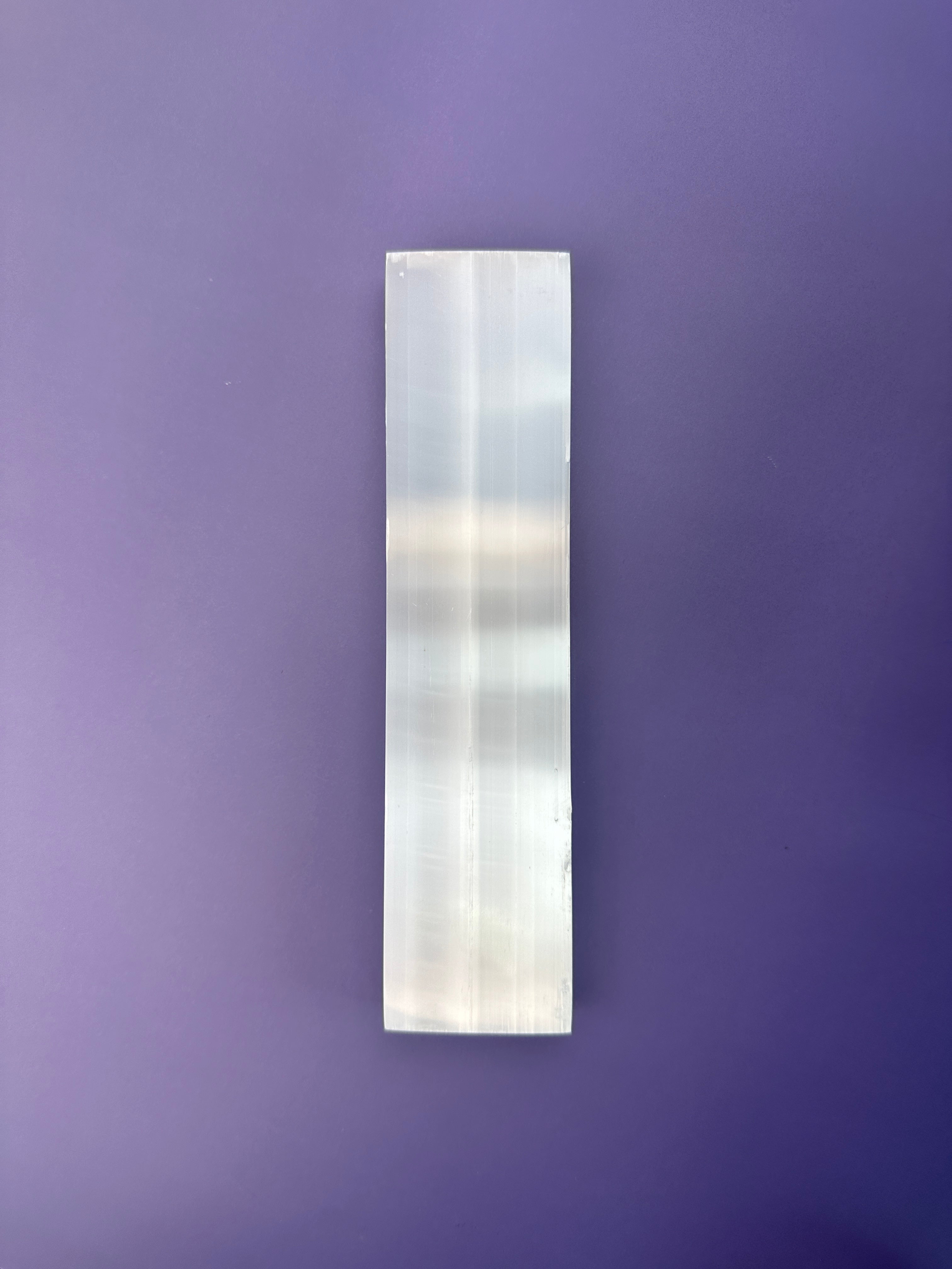 Selenite - Flat ruler