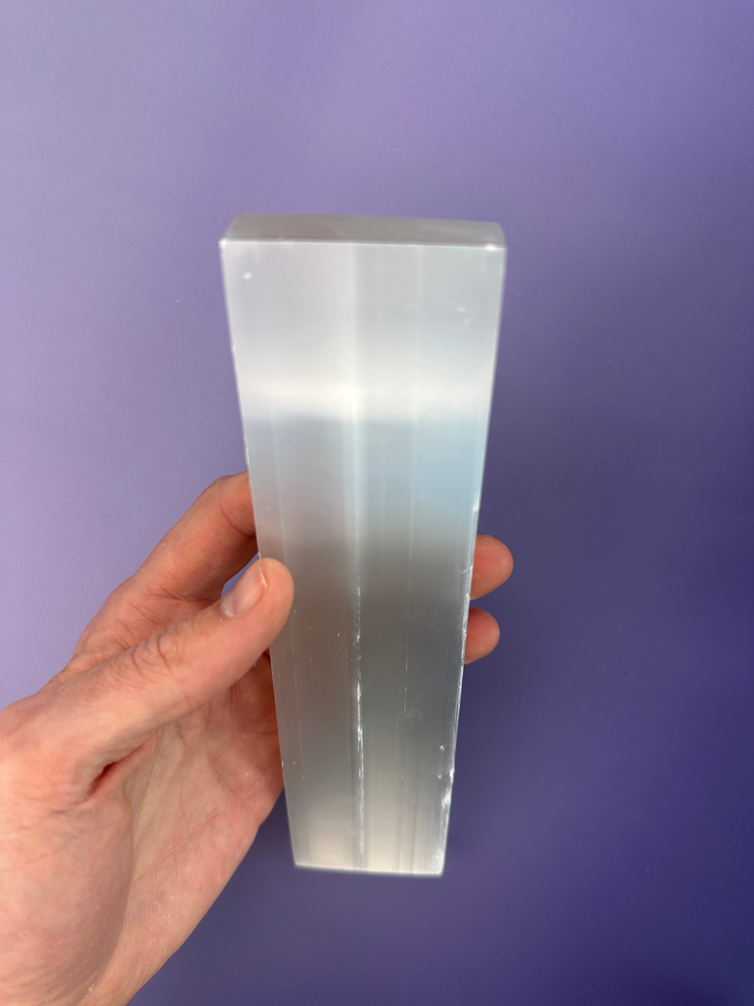 Selenite - Flat ruler