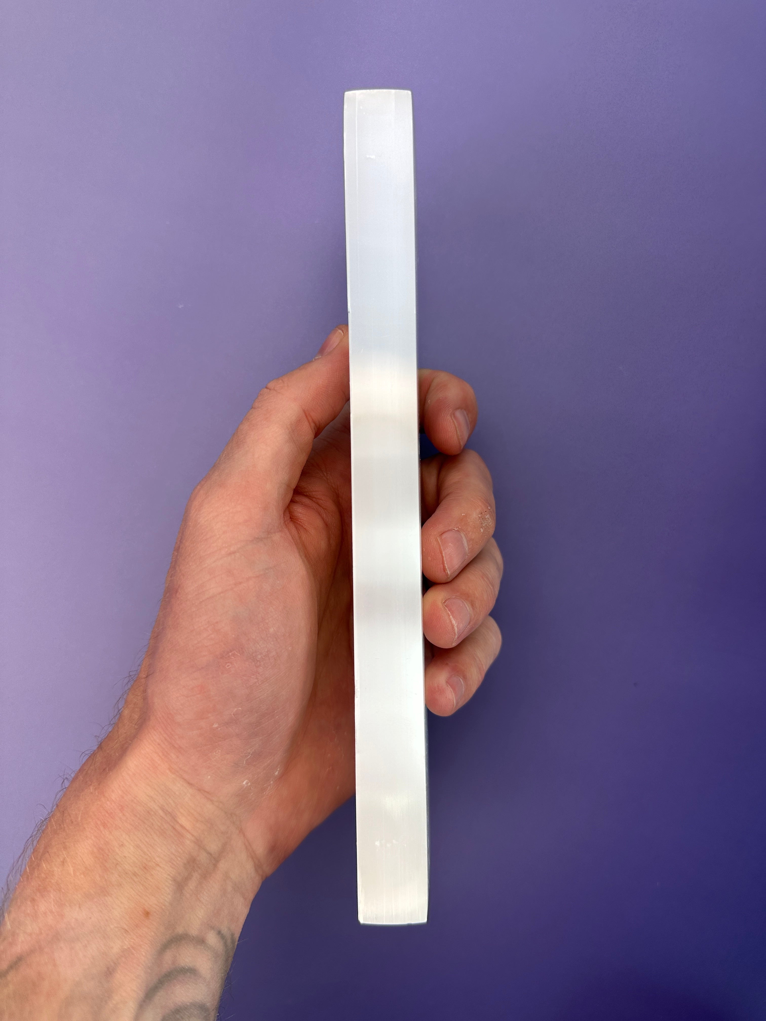 Selenite - Flat ruler