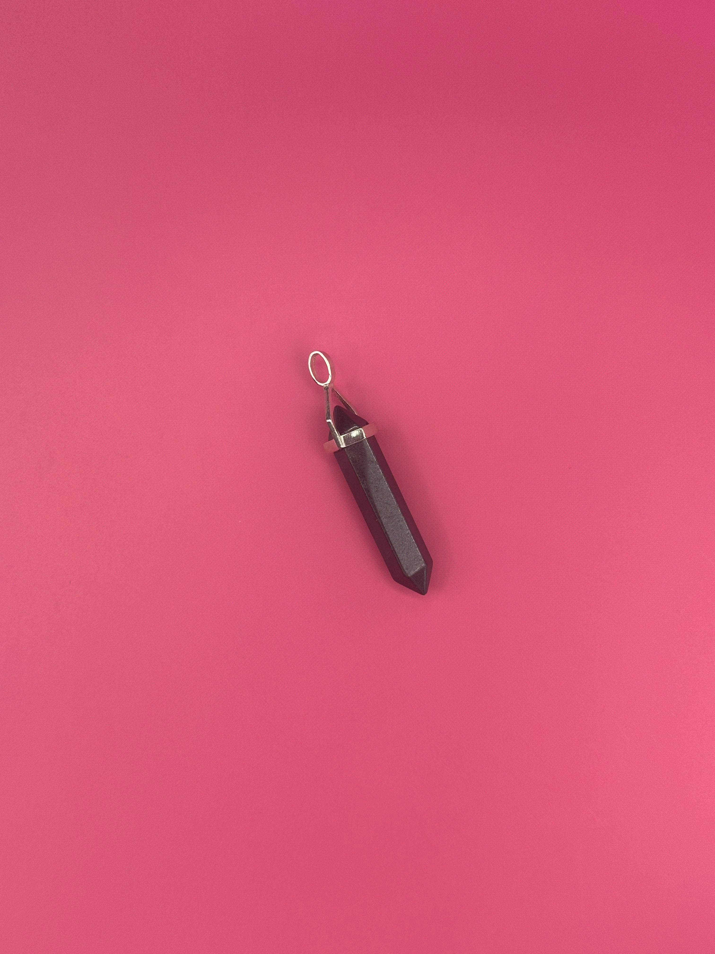Grounding pendant - Hematite (sterling silver)