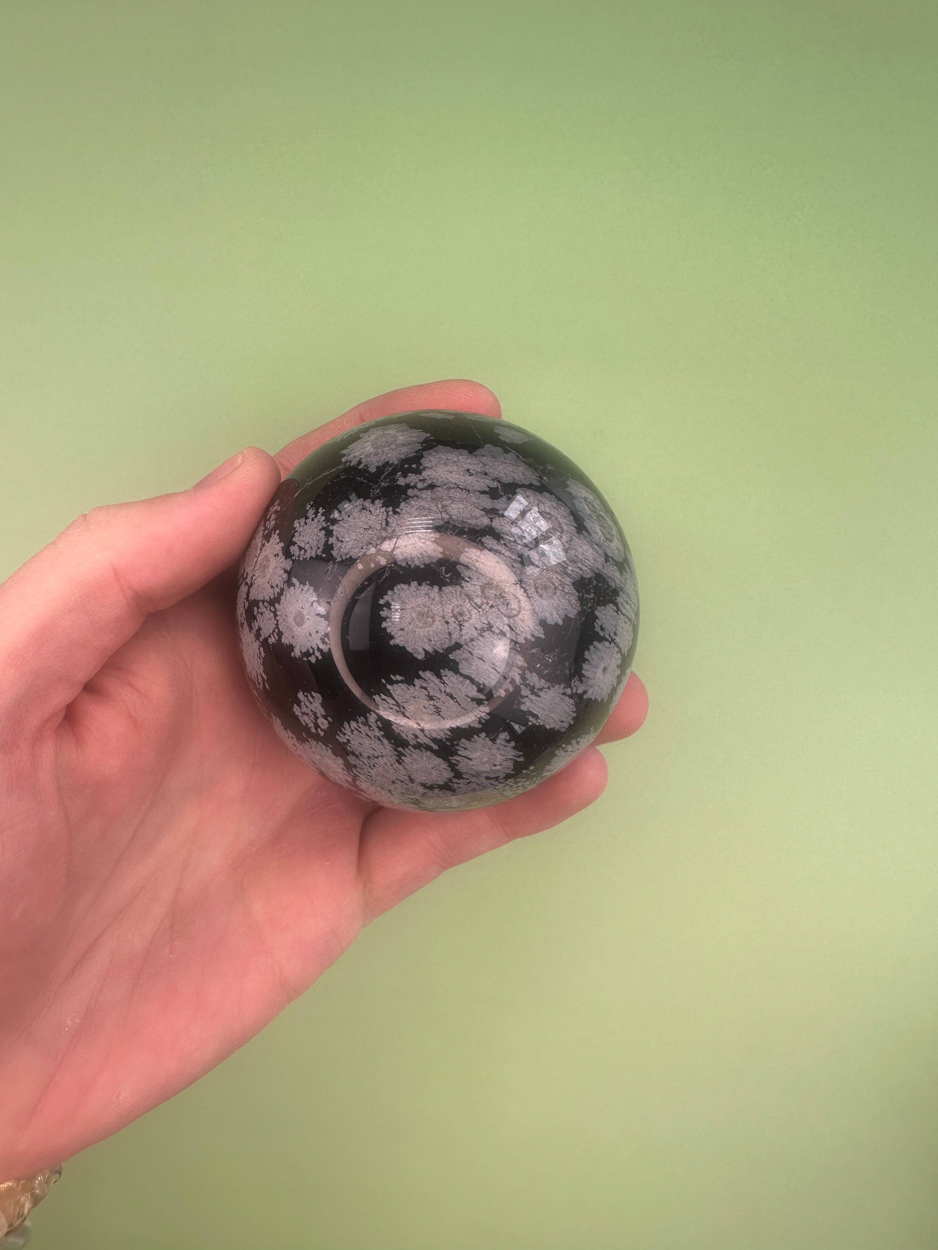Snowflake obsidian - XL sphere