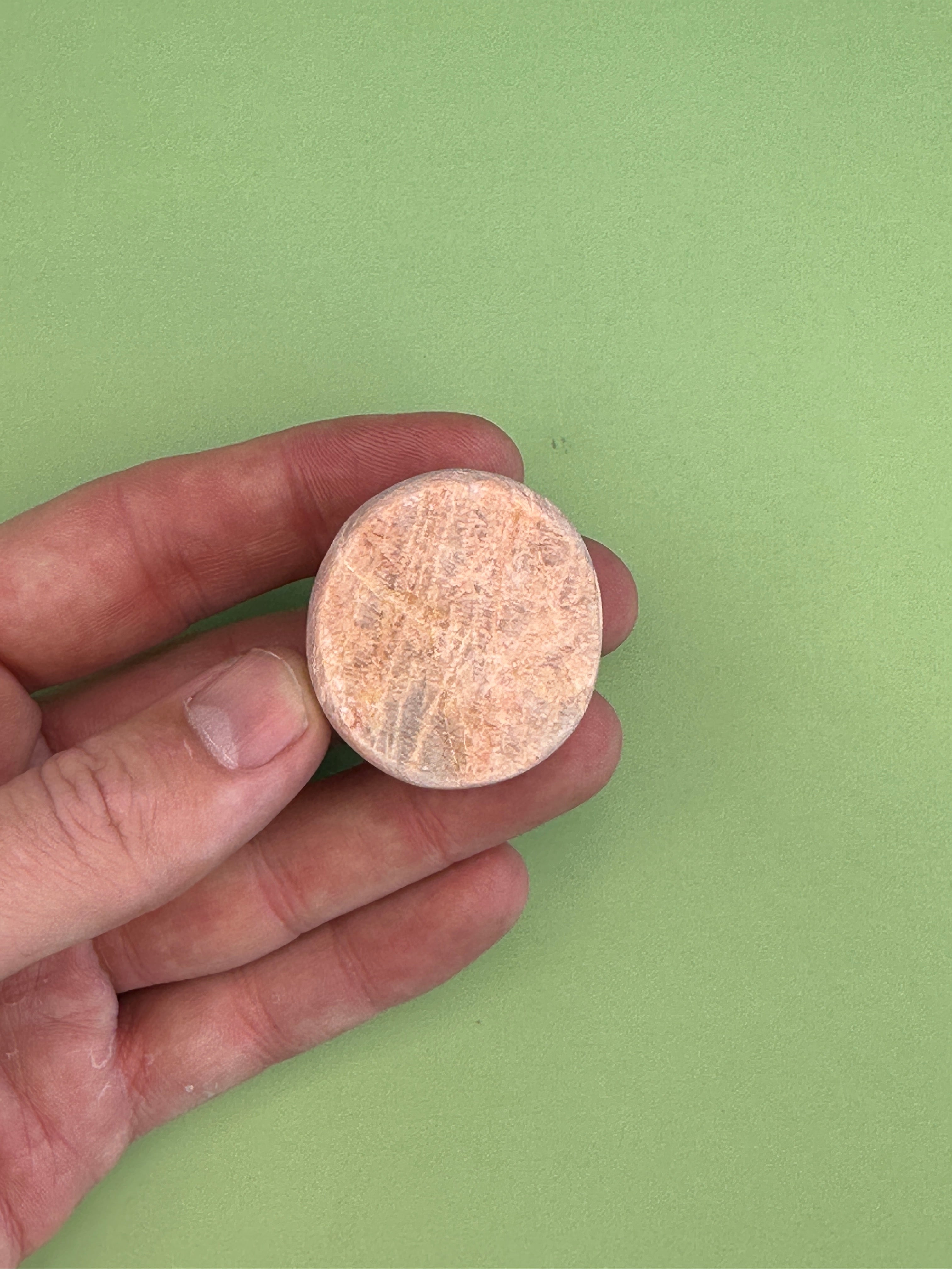 Peach moonstone - Rough dragon egg