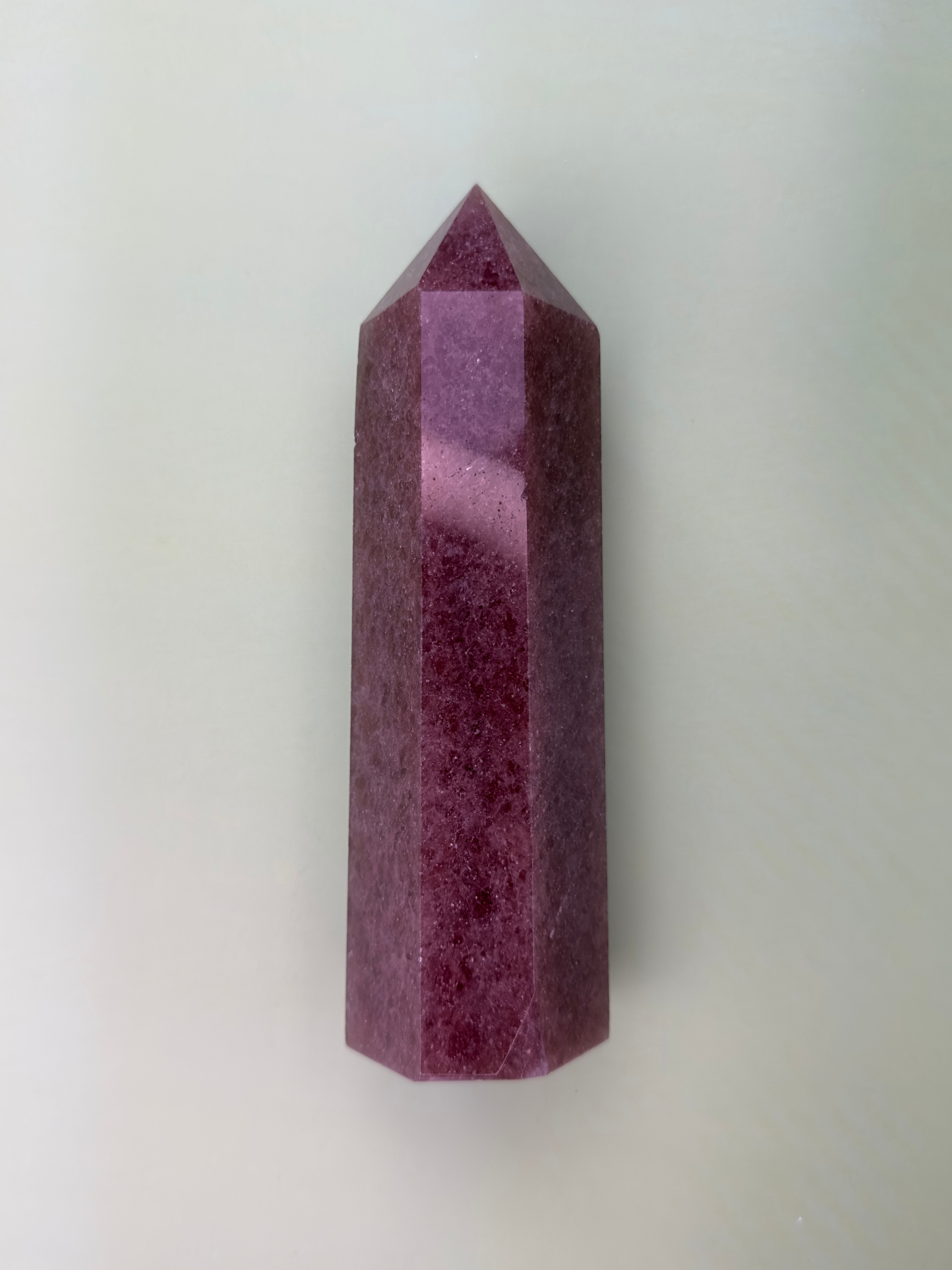 Strawberry quartz - XL tower