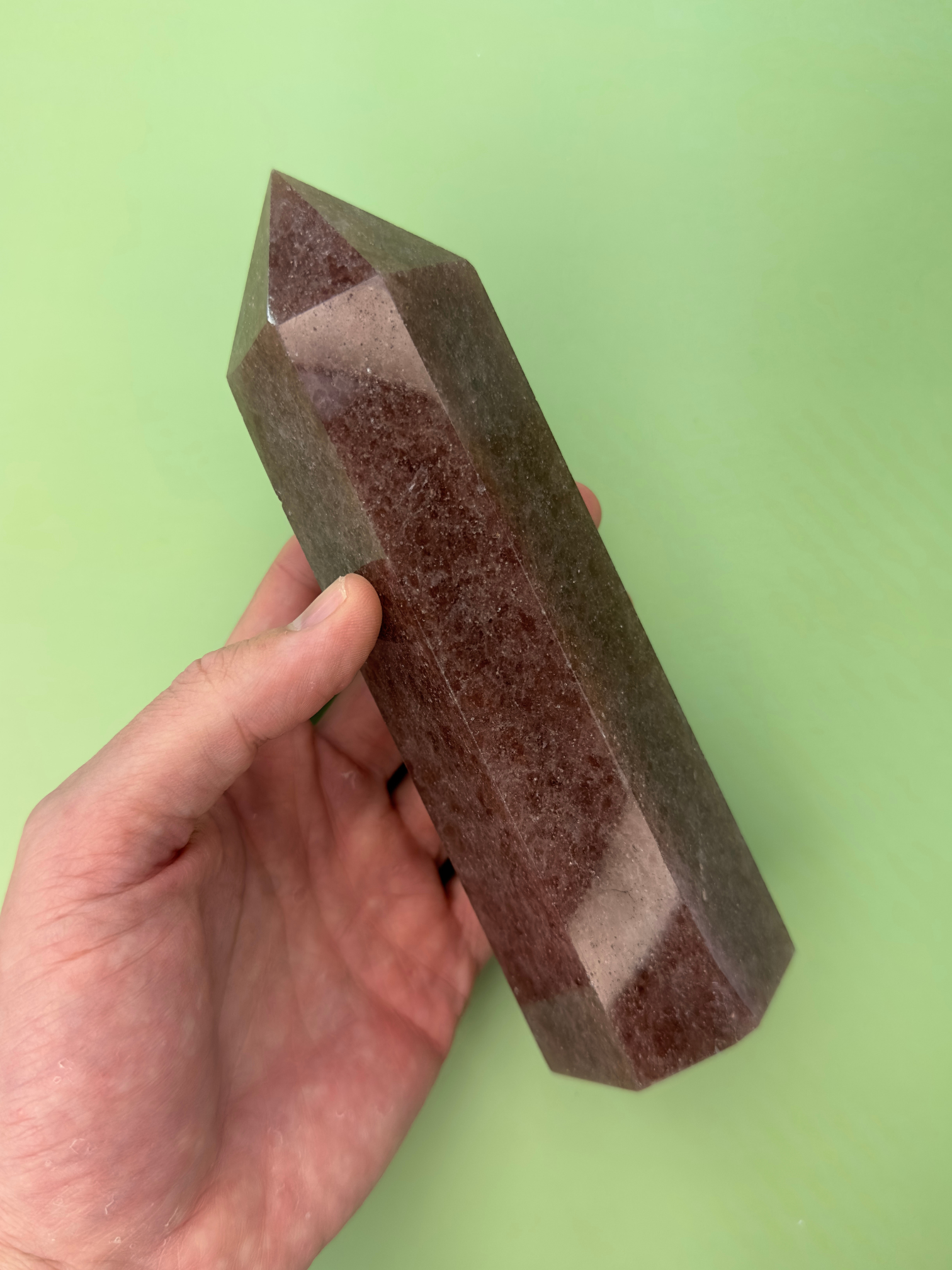 Strawberry quartz - XL tower