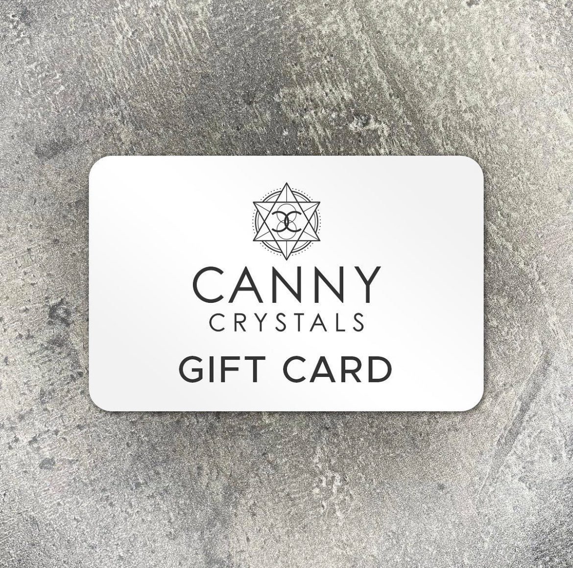 Canny Crystals Gift Card