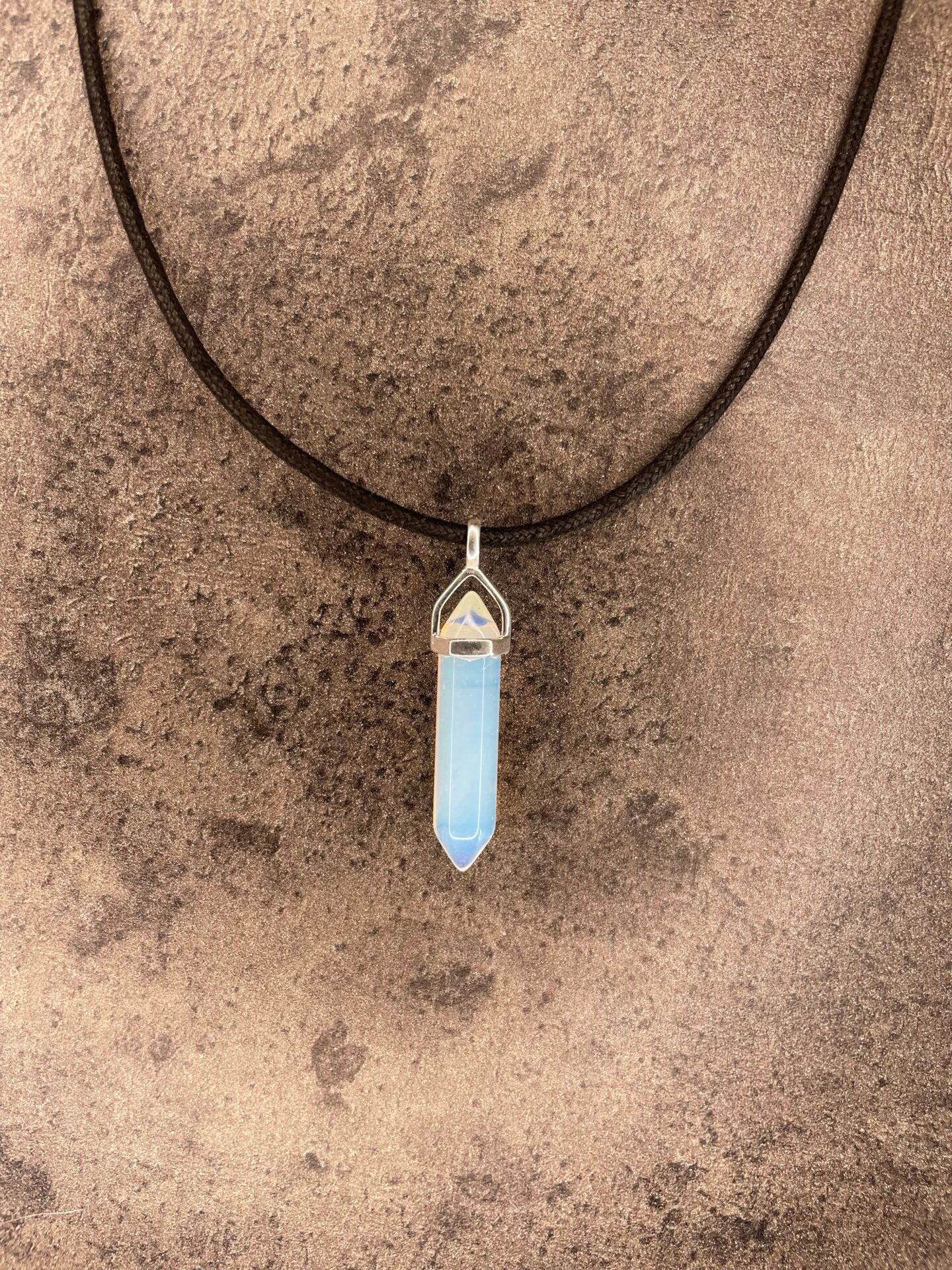 Confidence pendant - Opalite (sterling silver)