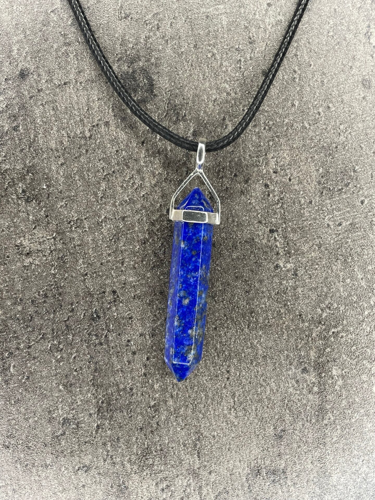 Enlightenment pendant - Lapis lazuli (sterling silver)