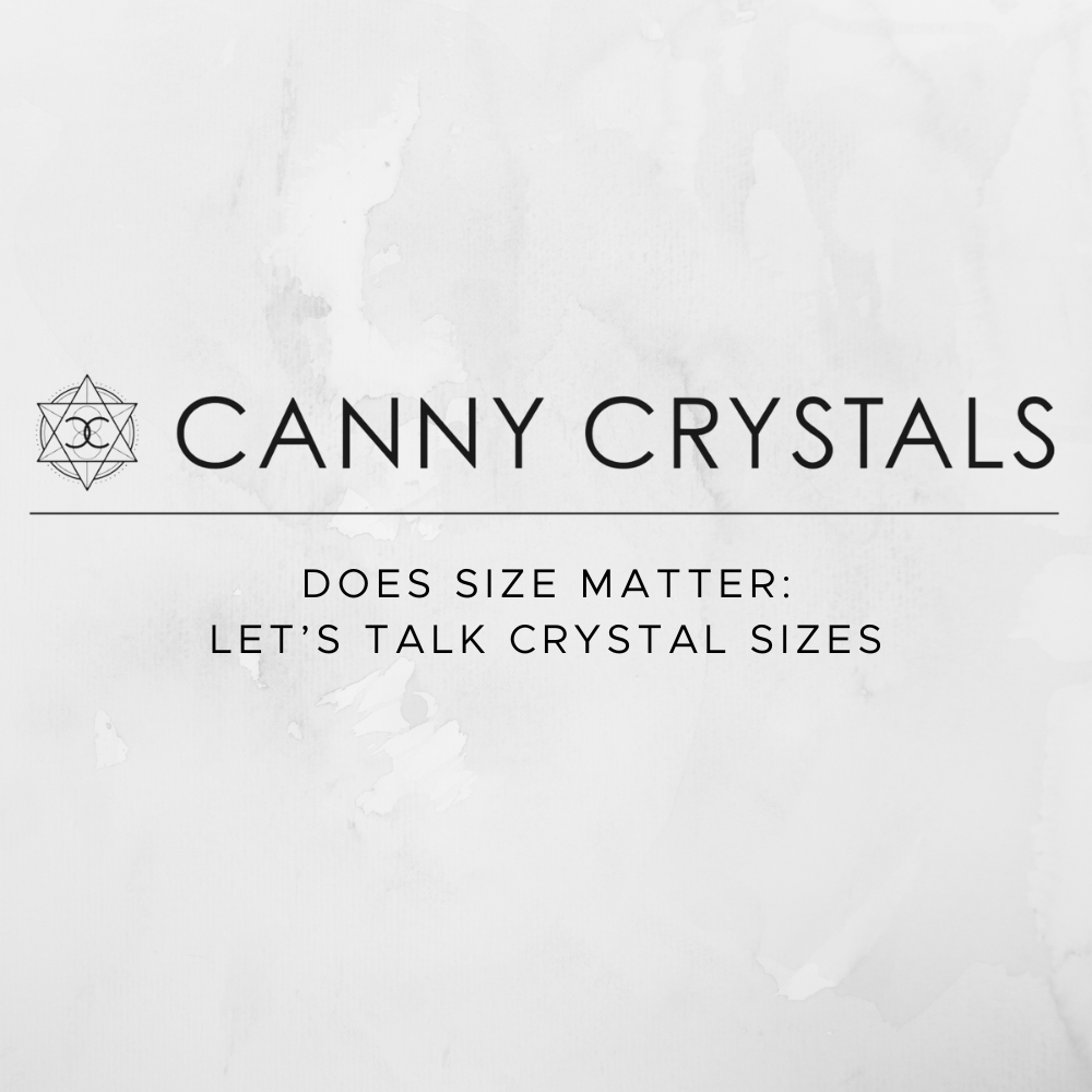 Does size matter: let's talk crystal sizes