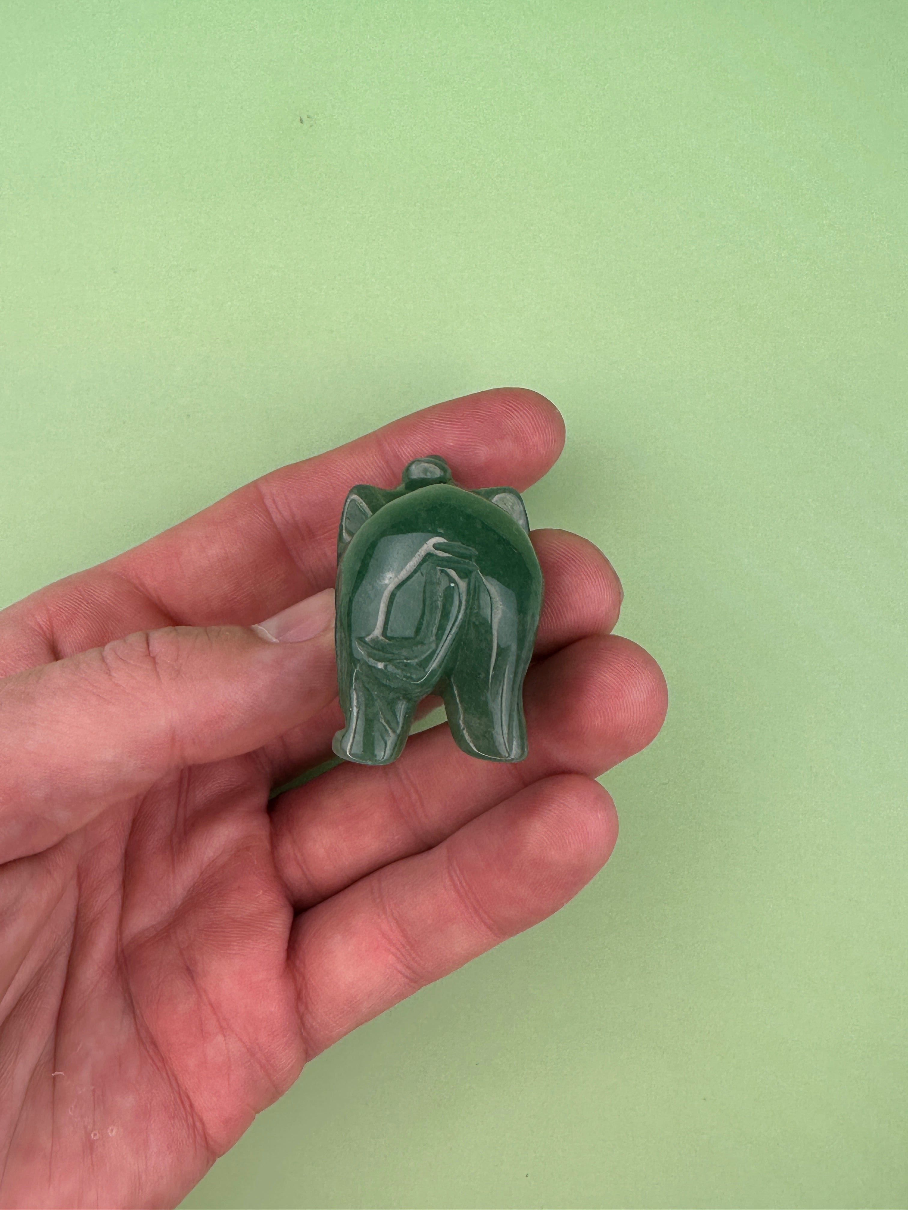 Green aventurine - Elephant