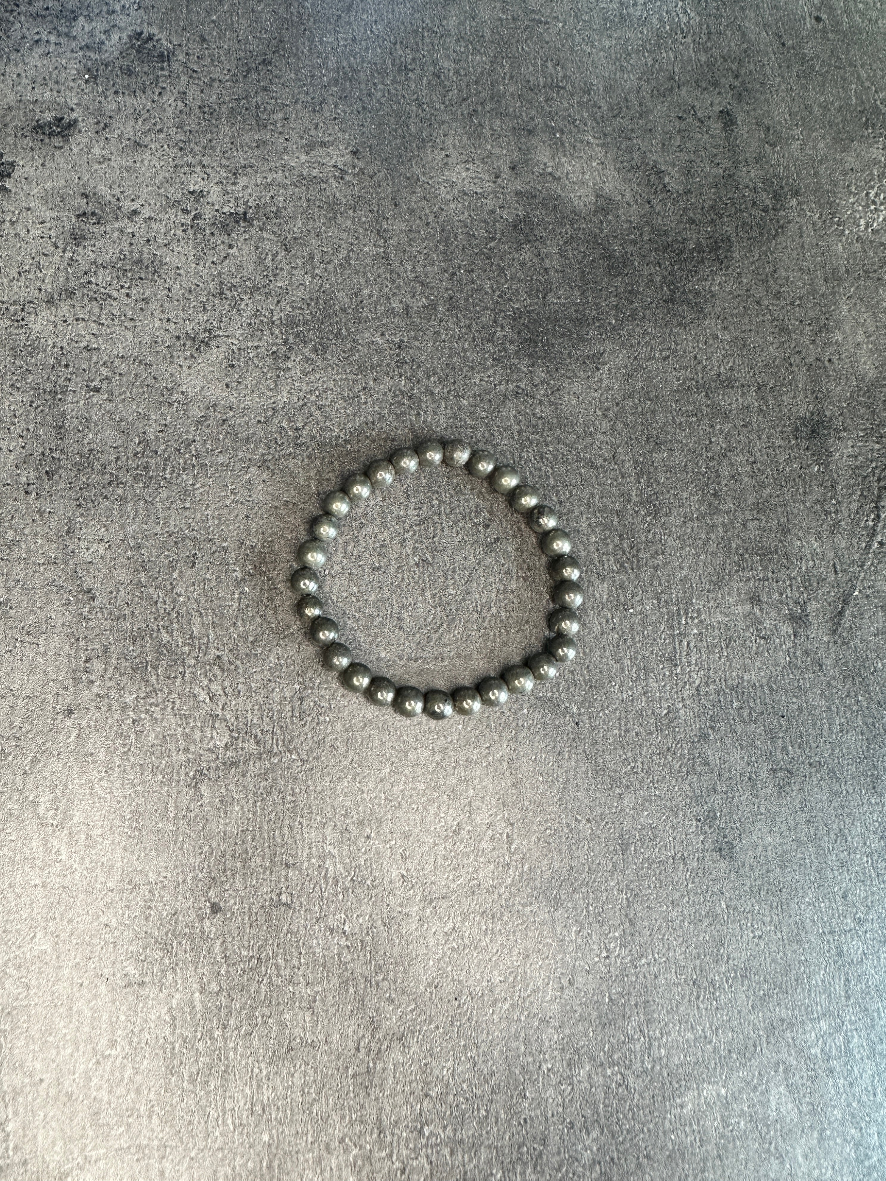 Pyrite - Abundance power bead bracelet