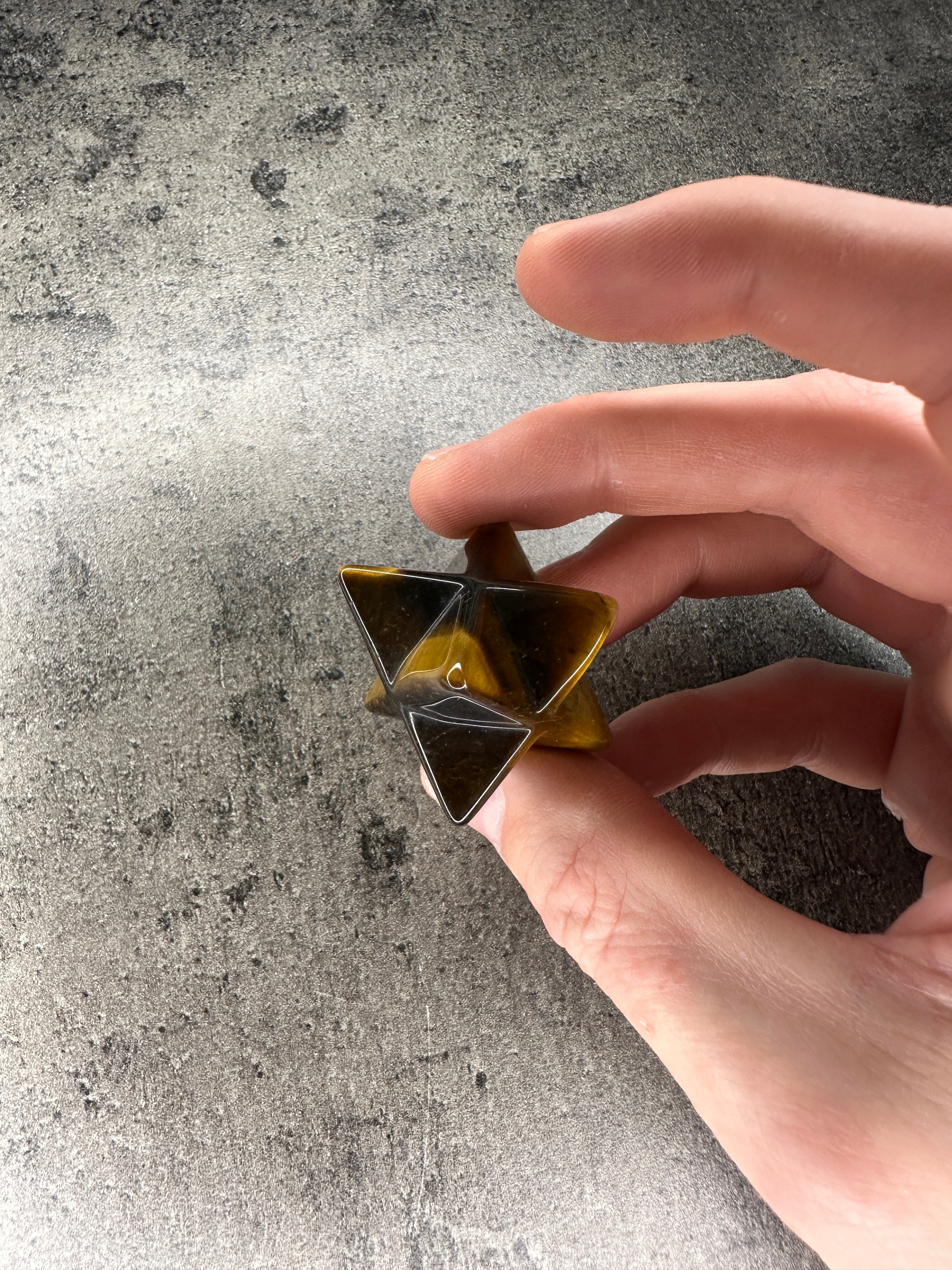 Tigers eye - Merkaba