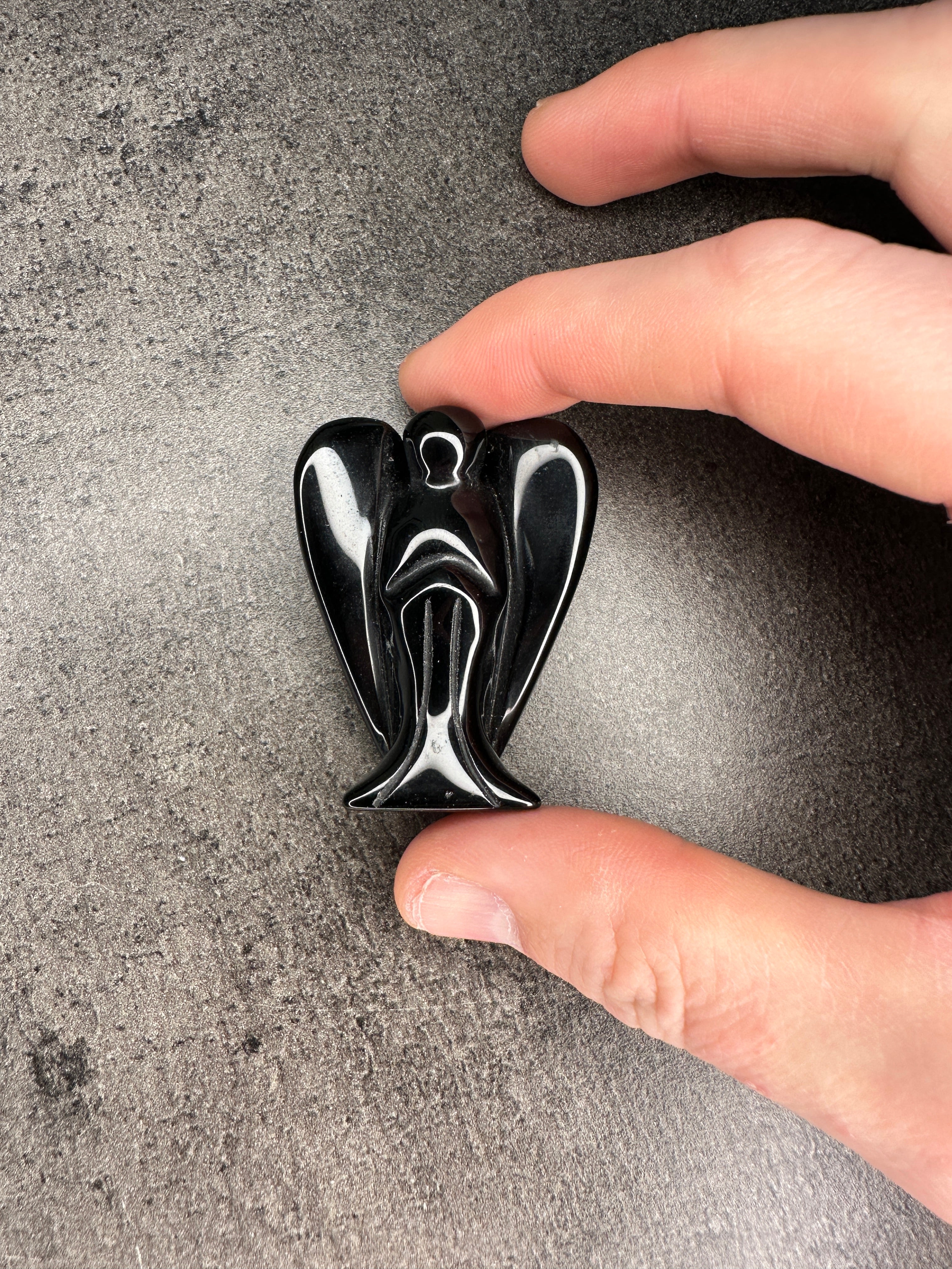 Black obsidian - Protection angel