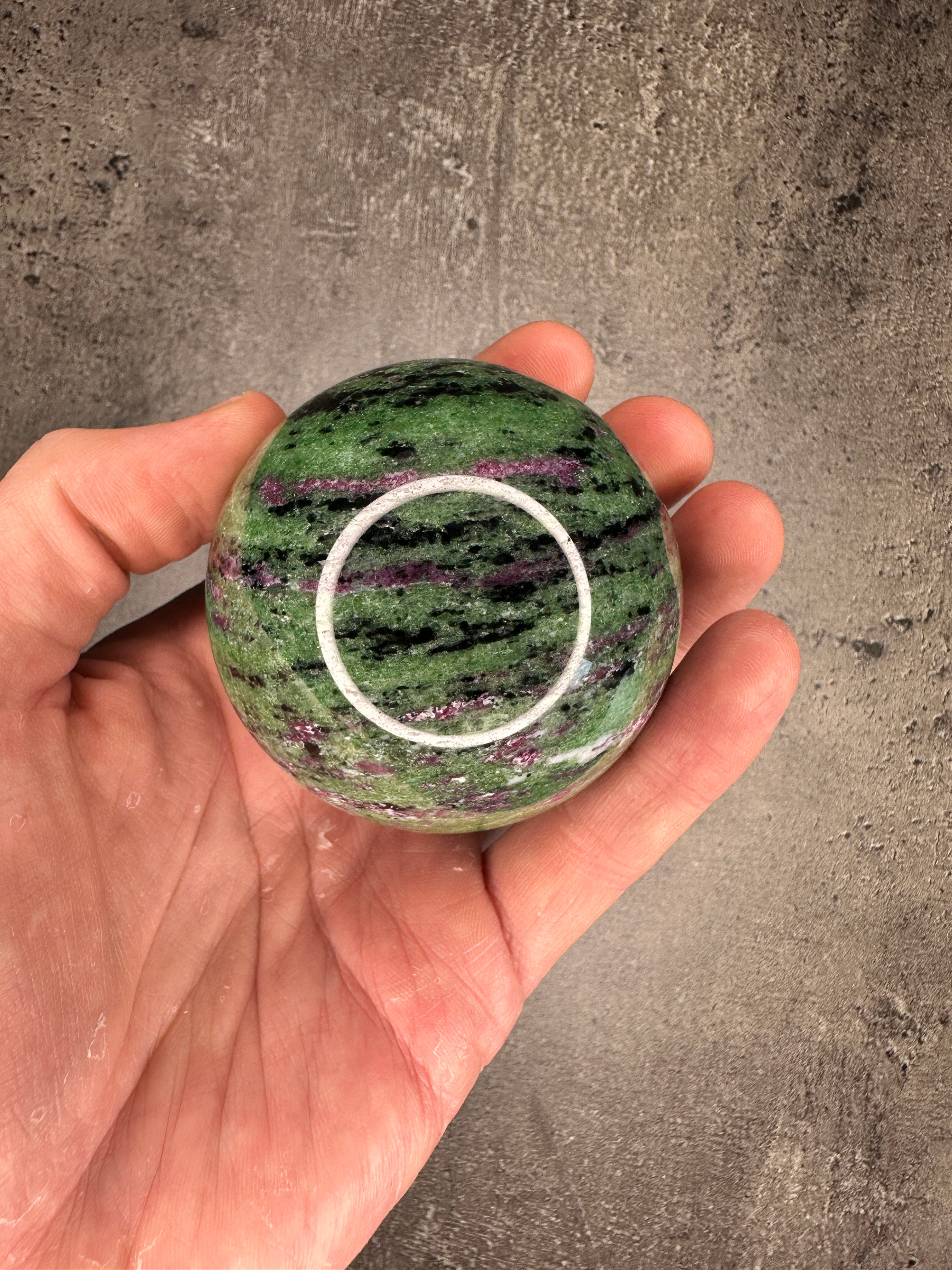 Ruby zoisite - XL Sphere