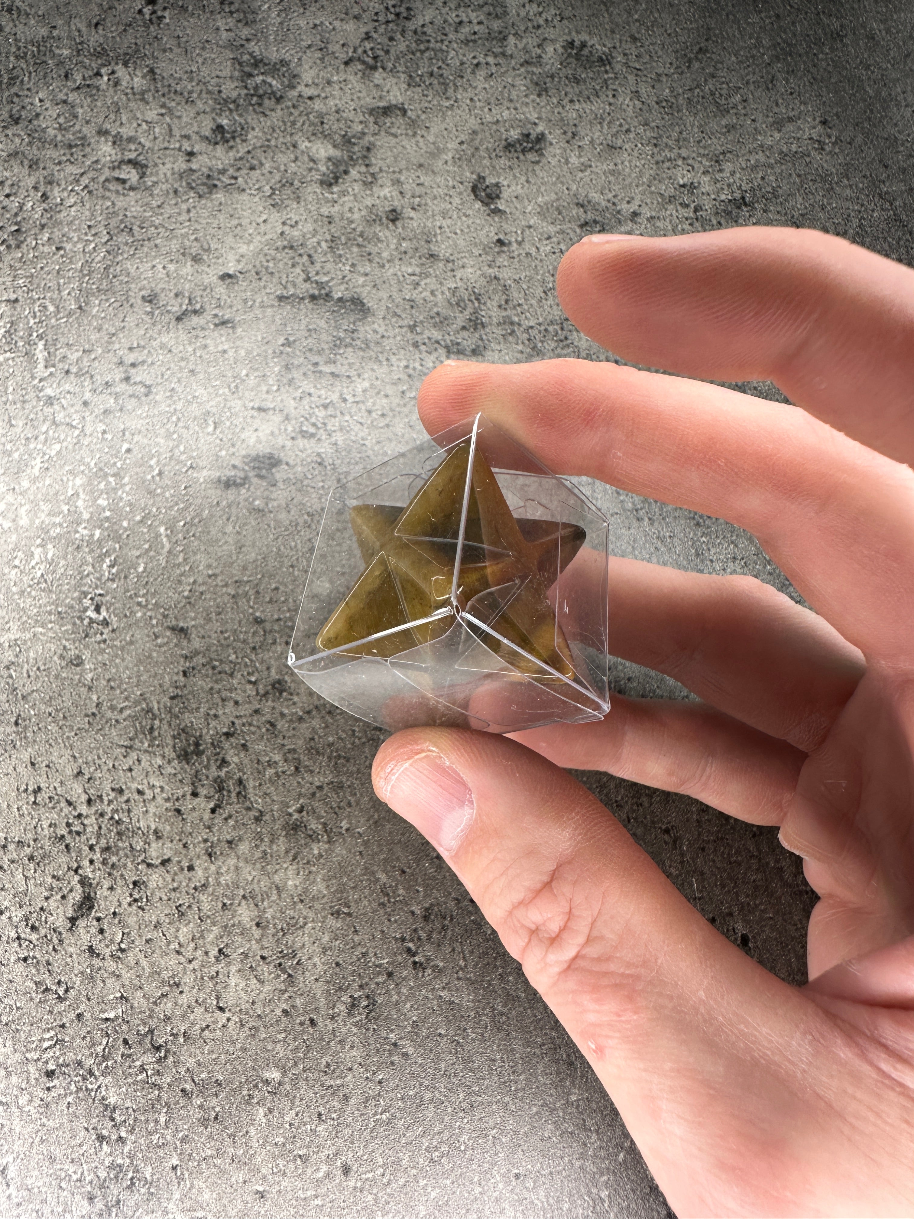 Tigers eye - Merkaba