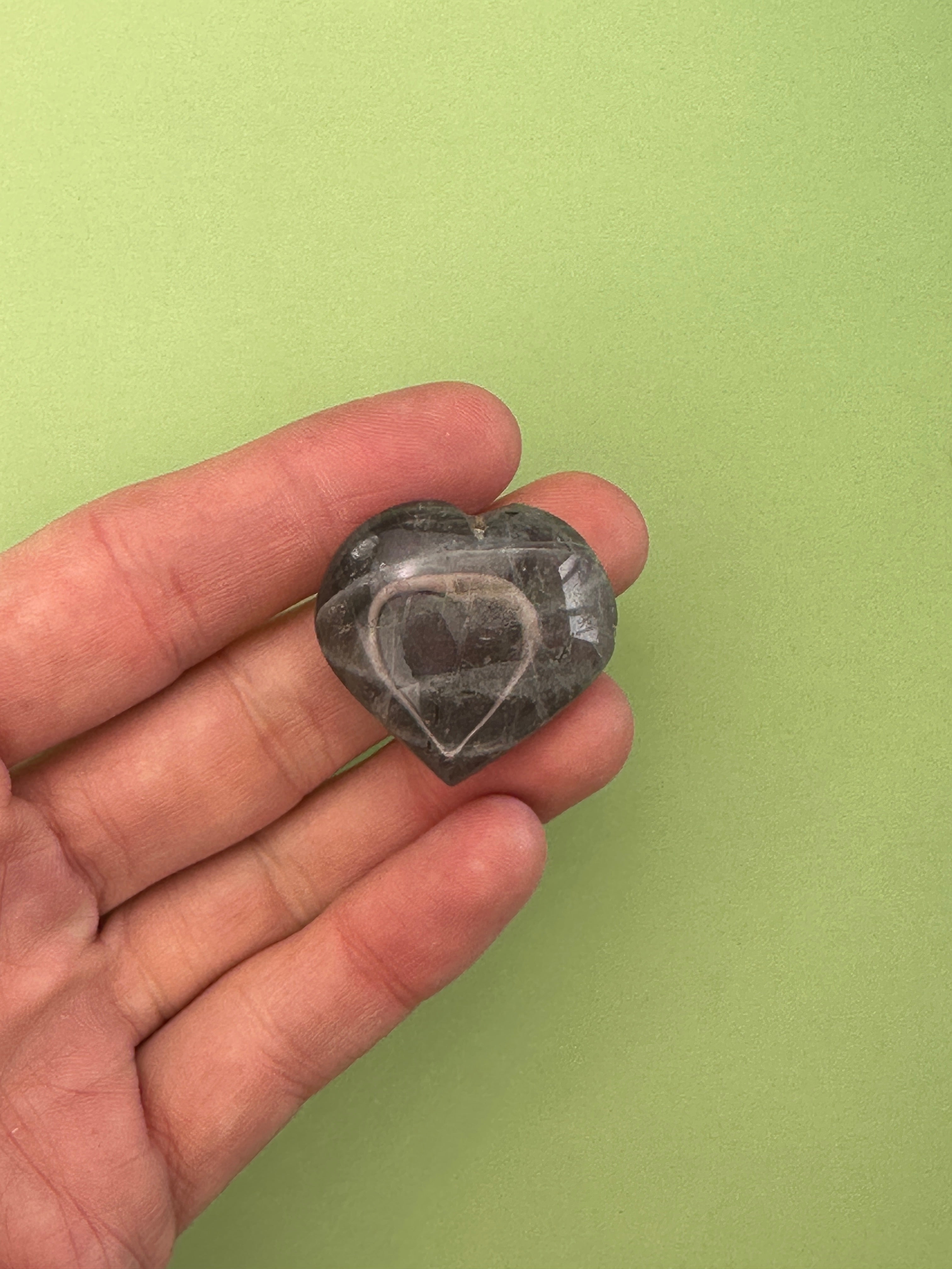 Labradorite - Small heart