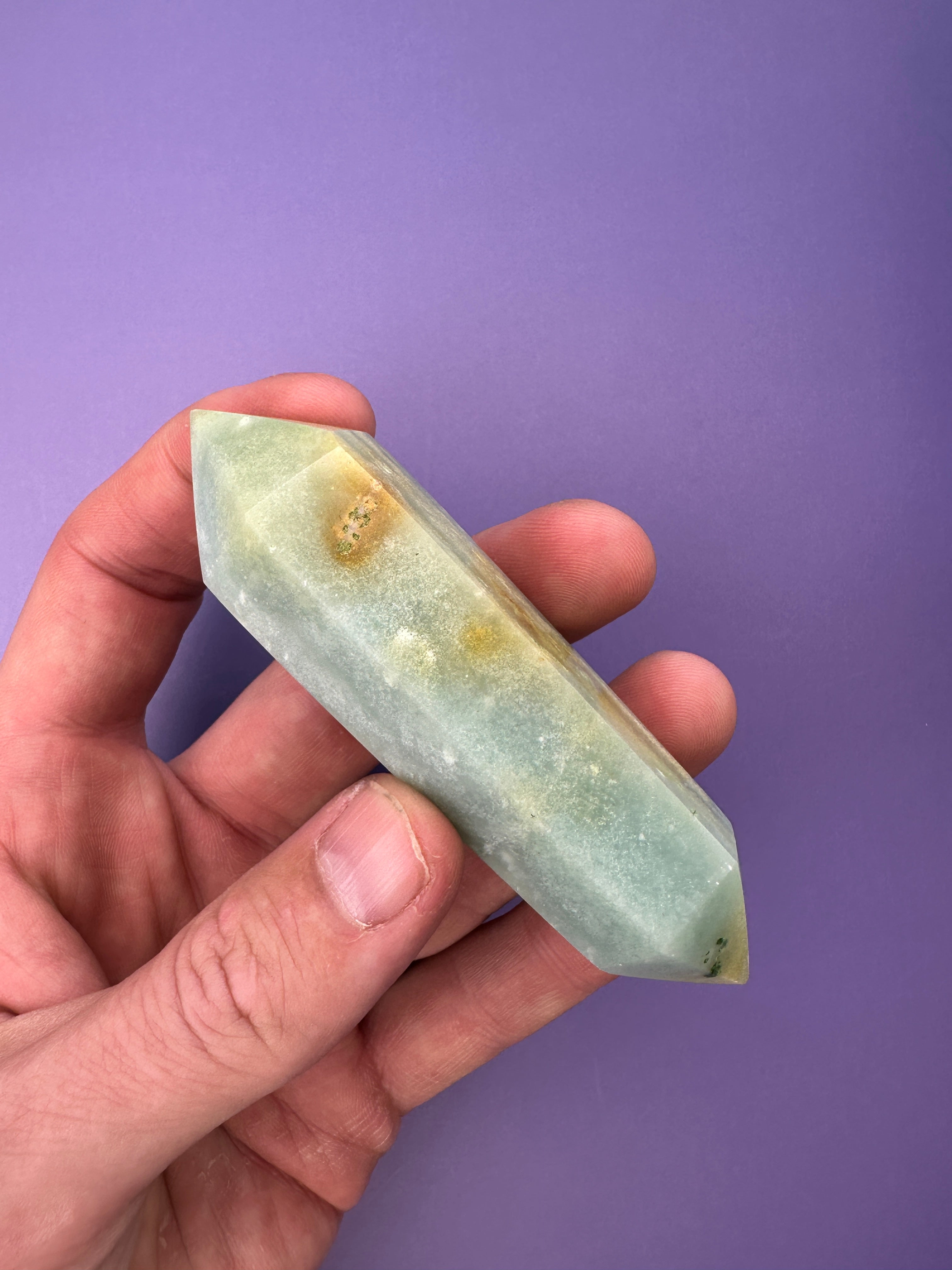 Amazonite - Double terminated point