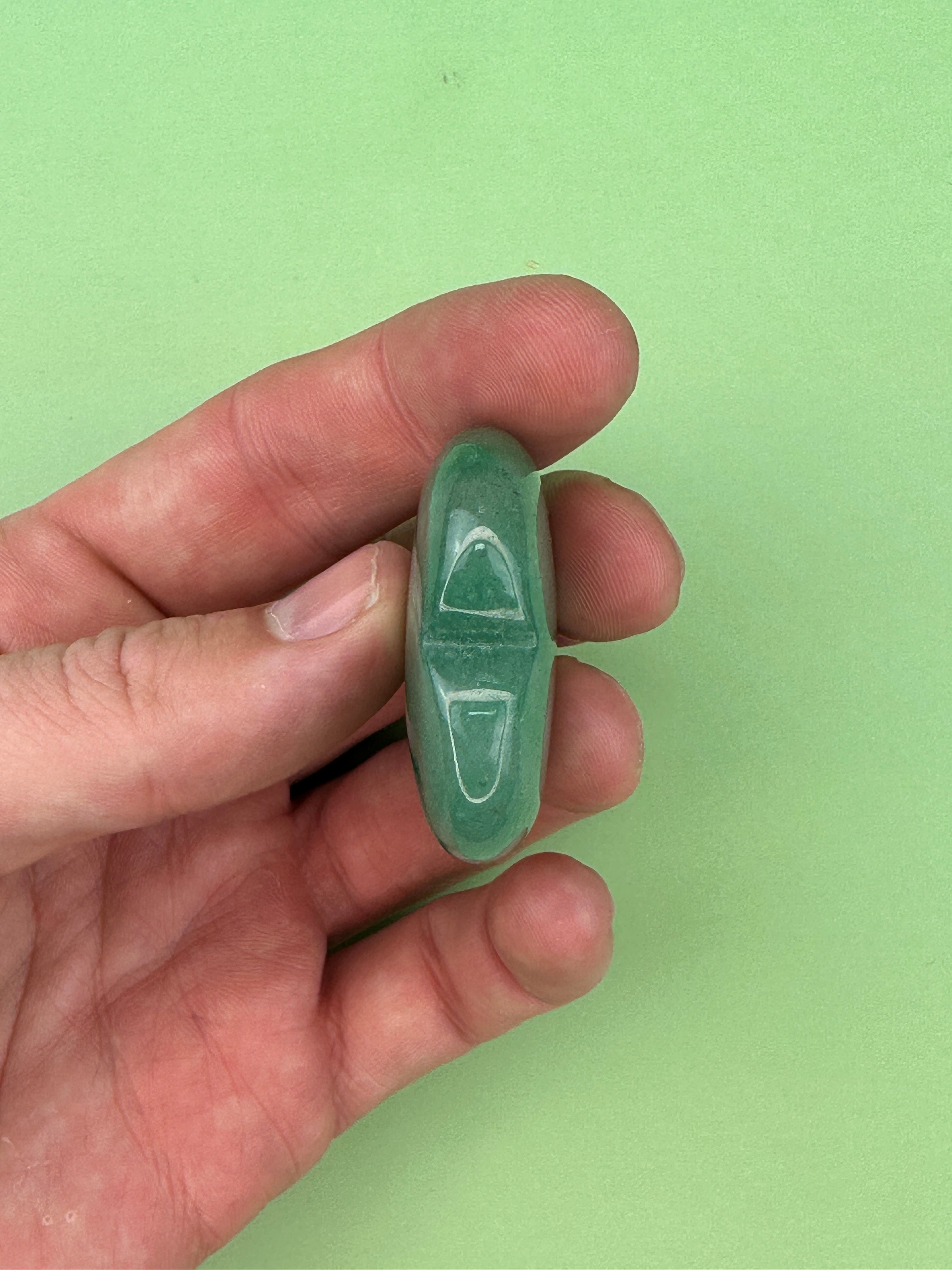 Green aventurine - Medium heart