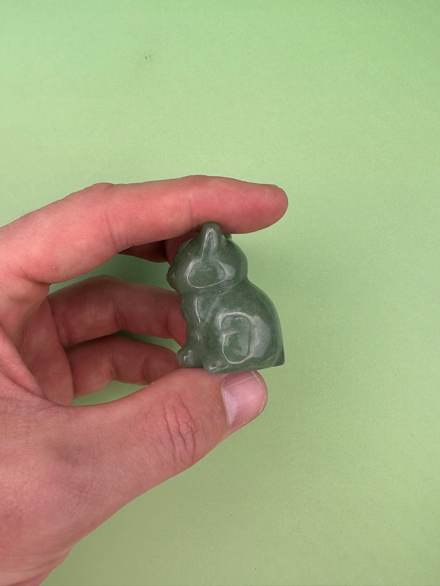 Green aventurine - Cat