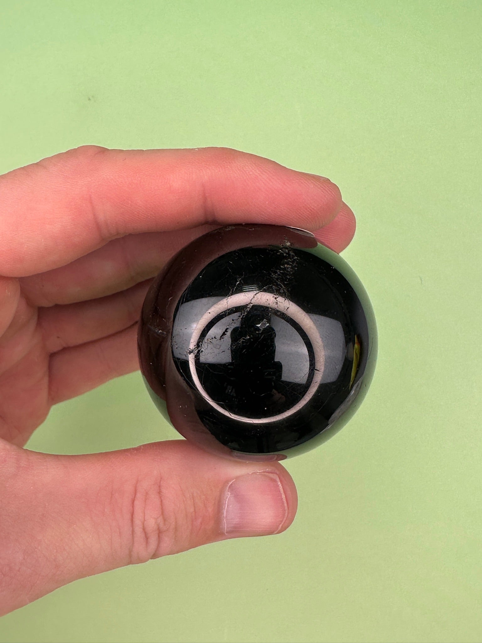 Black obsidian - Medium sphere