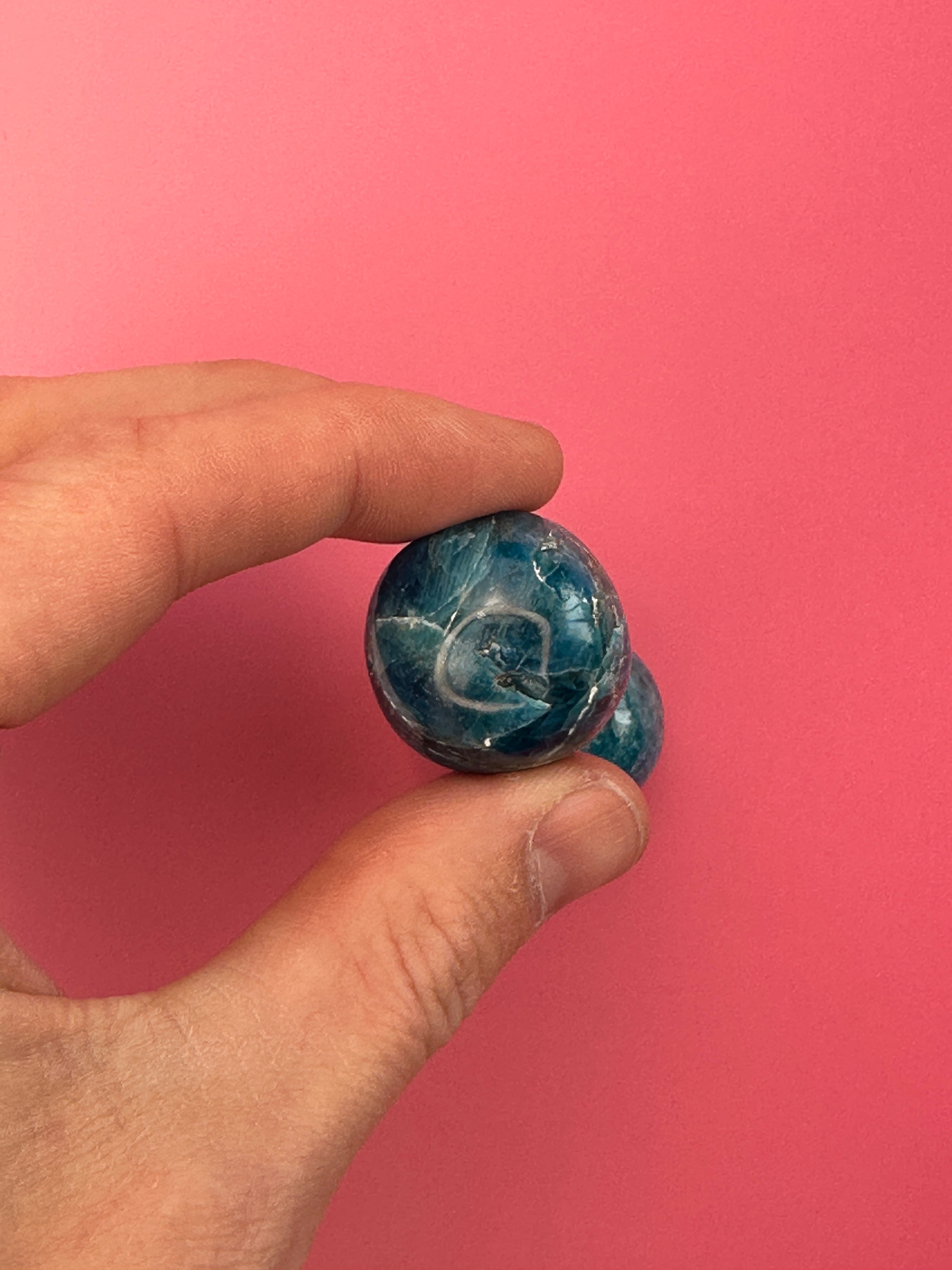 Apatite - Tumblestone (Blue)
