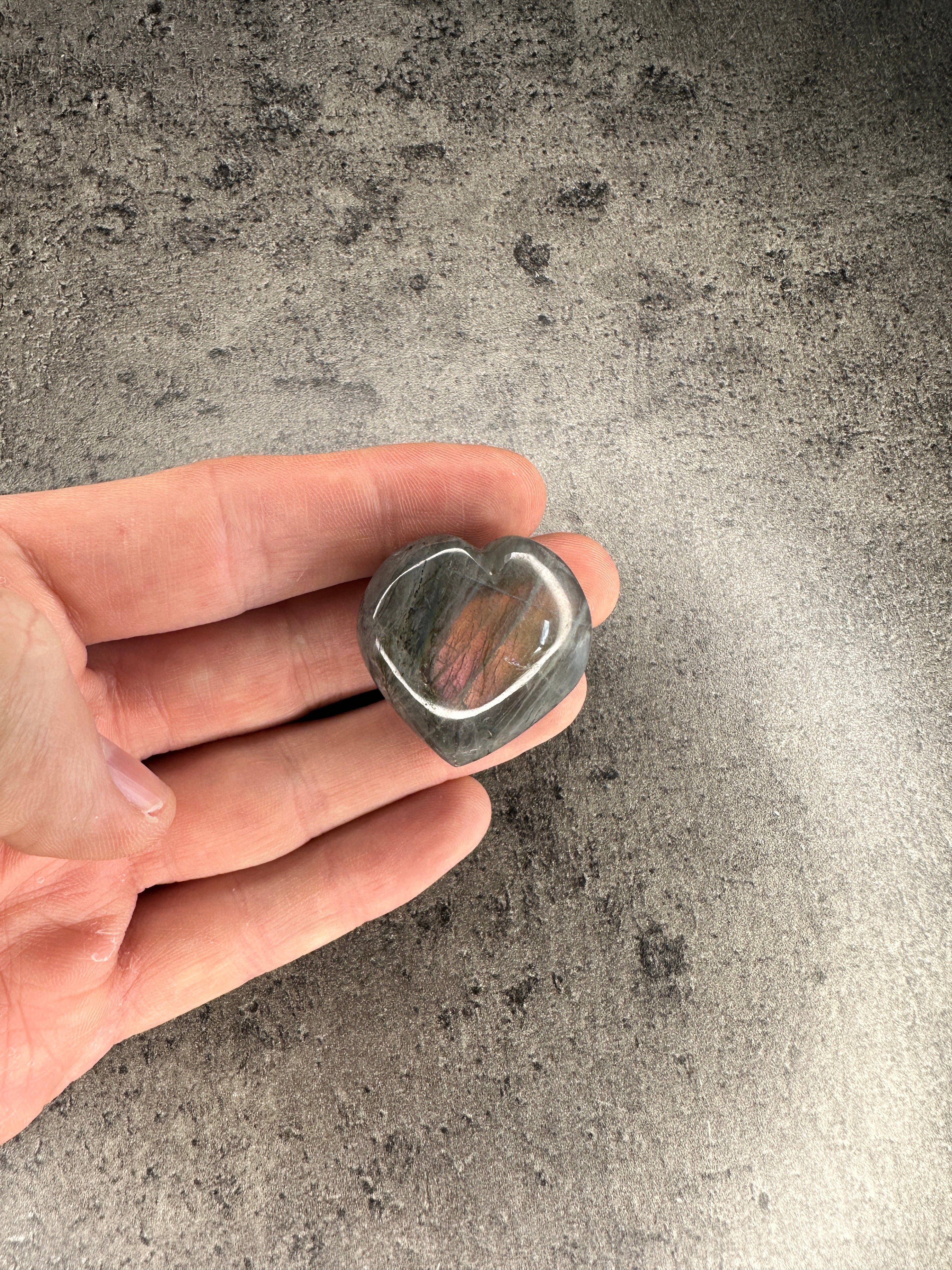 Labradorite - Small heart