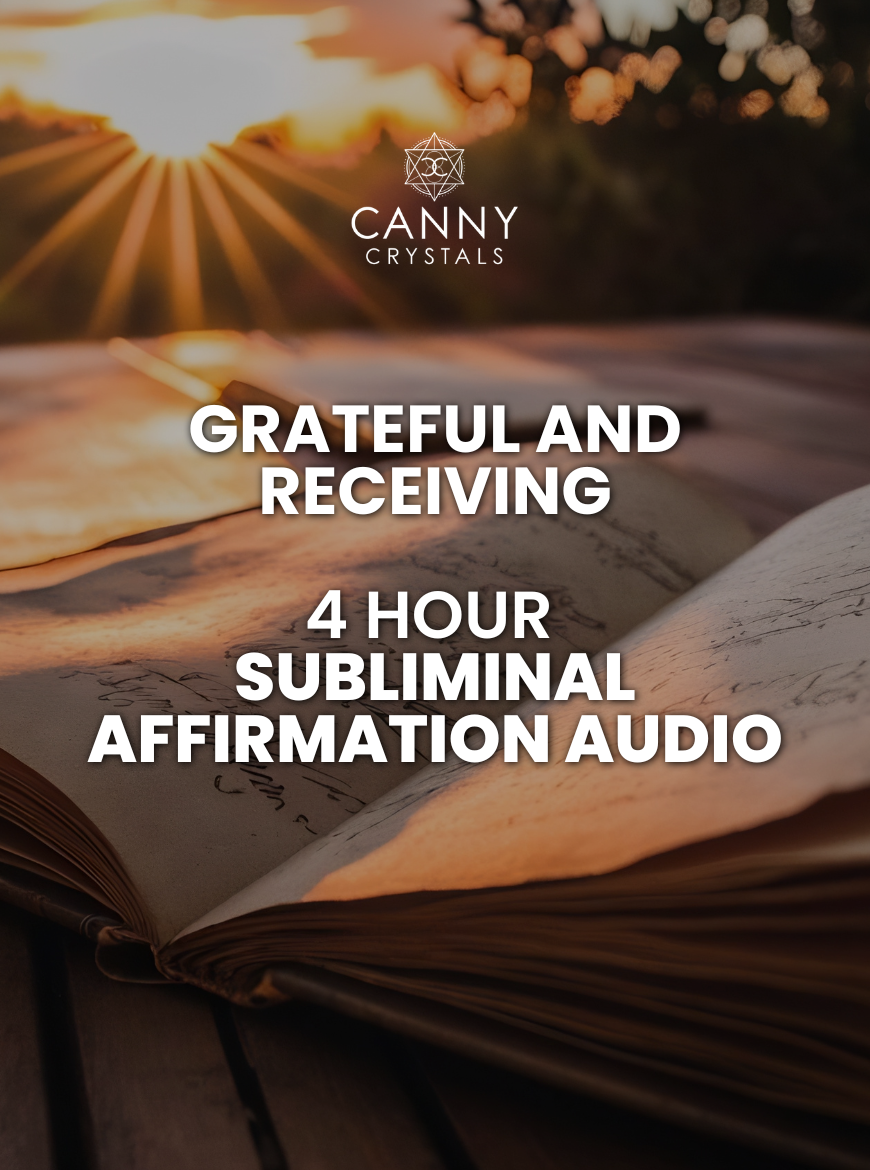 Grateful and receiving - 4-hour Subliminal affirmation audio