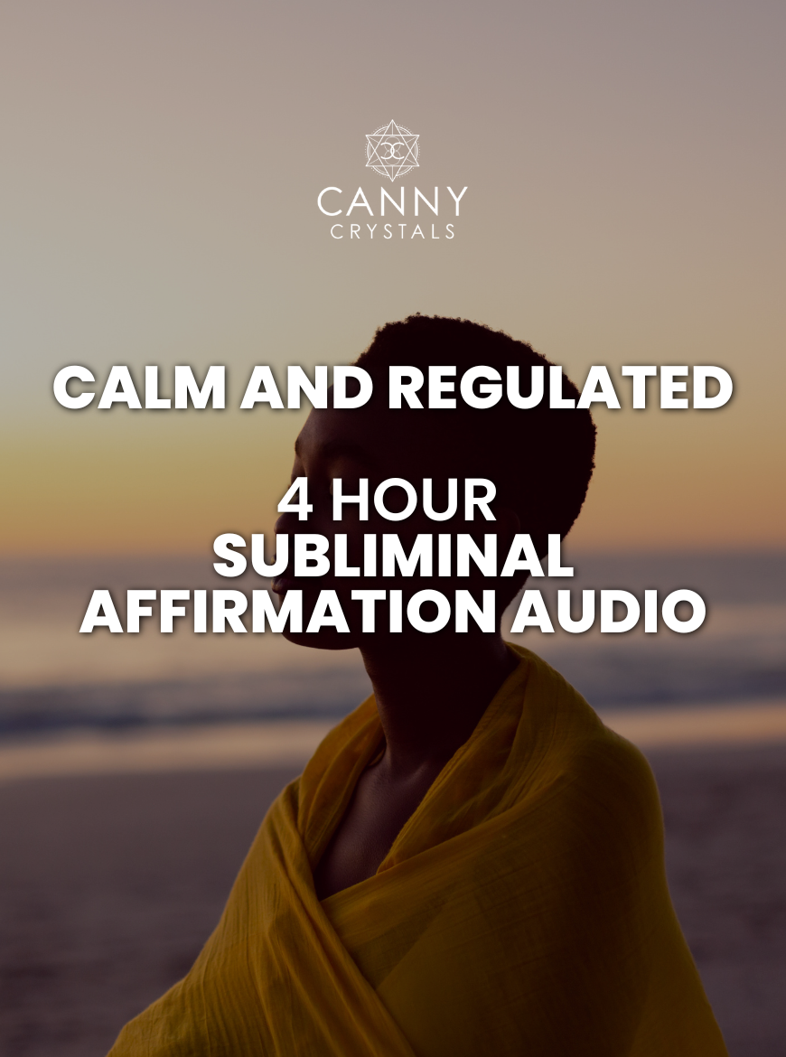 Calm and regulated - 4-hour supercharged subliminal affirmation audio