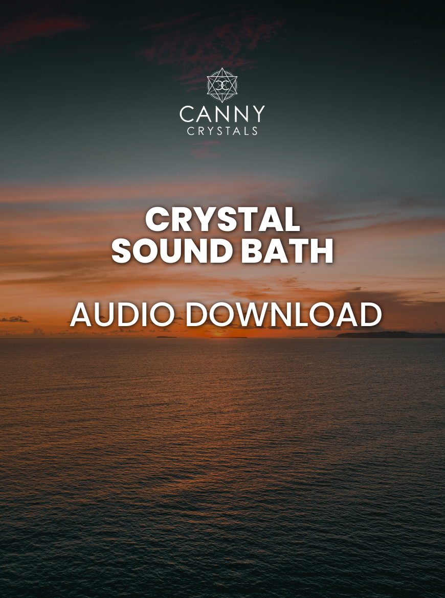 Crystal sound bath - Audio download